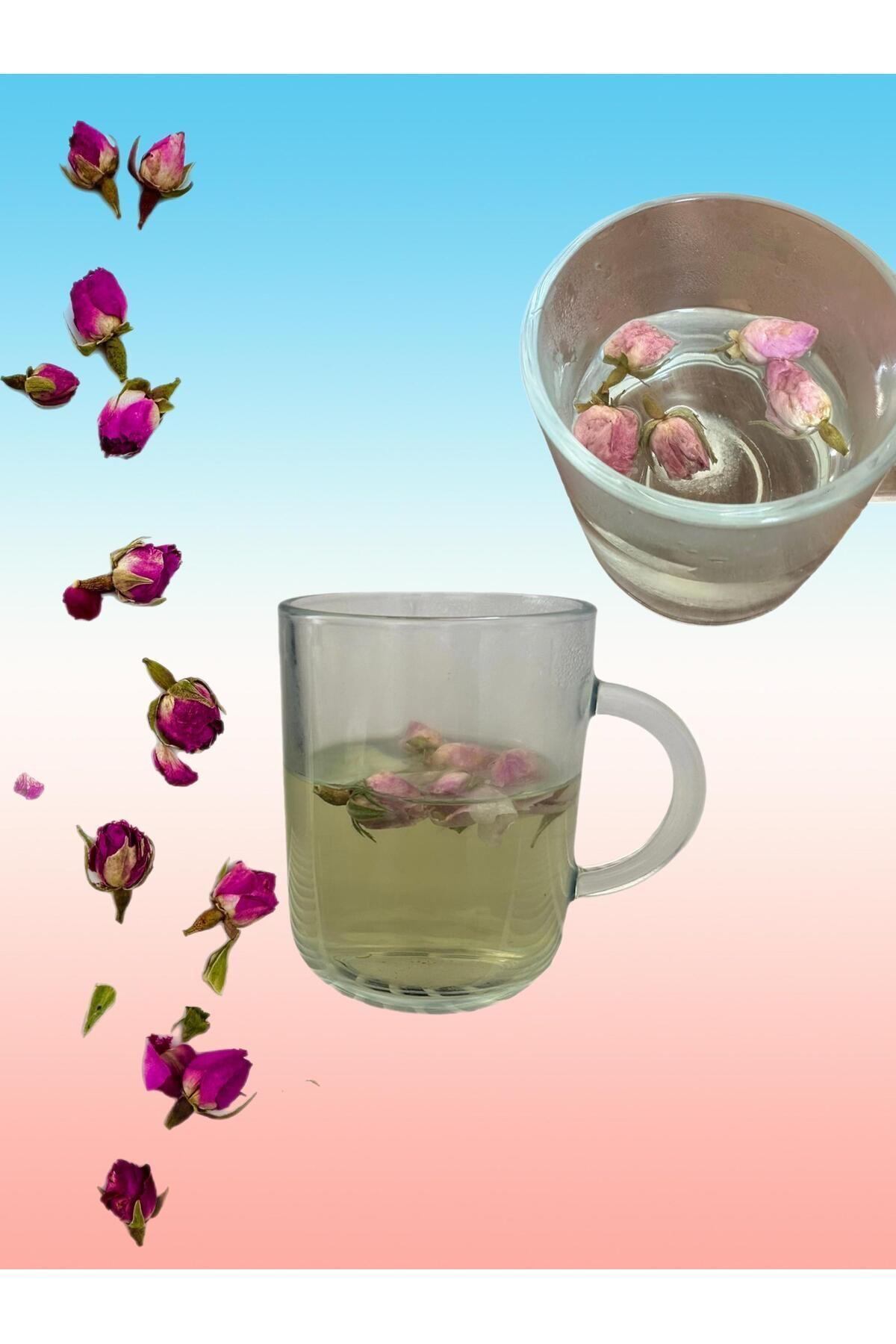 Tomurcuk Gül Kurusu Bitki Çayı 100 gr - %100 Doğal