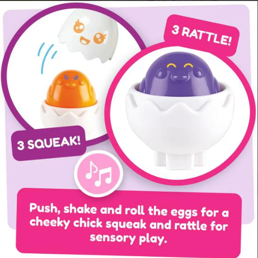 TOMY 73560 YENİ SAKLAMBACLI RENKLI YUMURTALAR-6