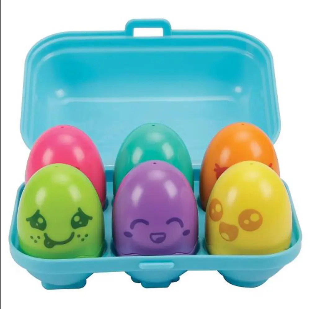 TOMY 73563 YENİ PARLAK RENKLİ İÇ İÇE YUMURTALAR-6