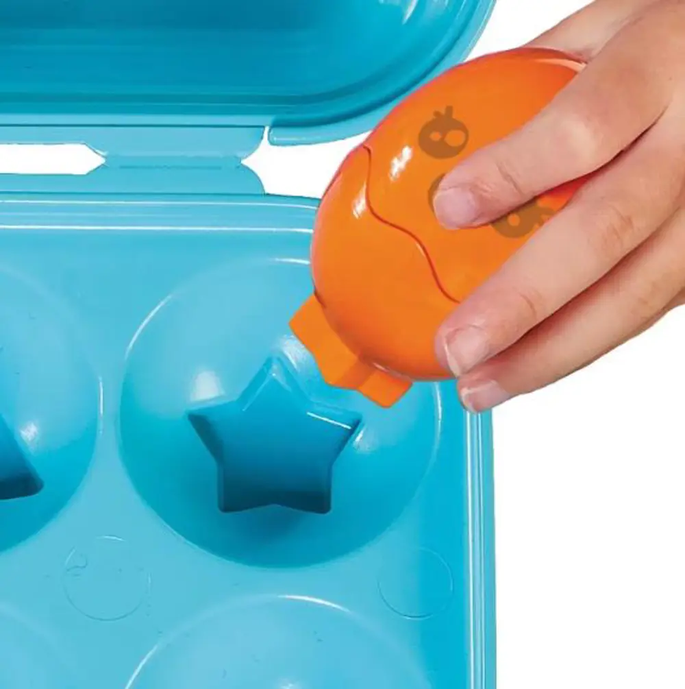 TOMY 73563 YENİ PARLAK RENKLİ İÇ İÇE YUMURTALAR-6