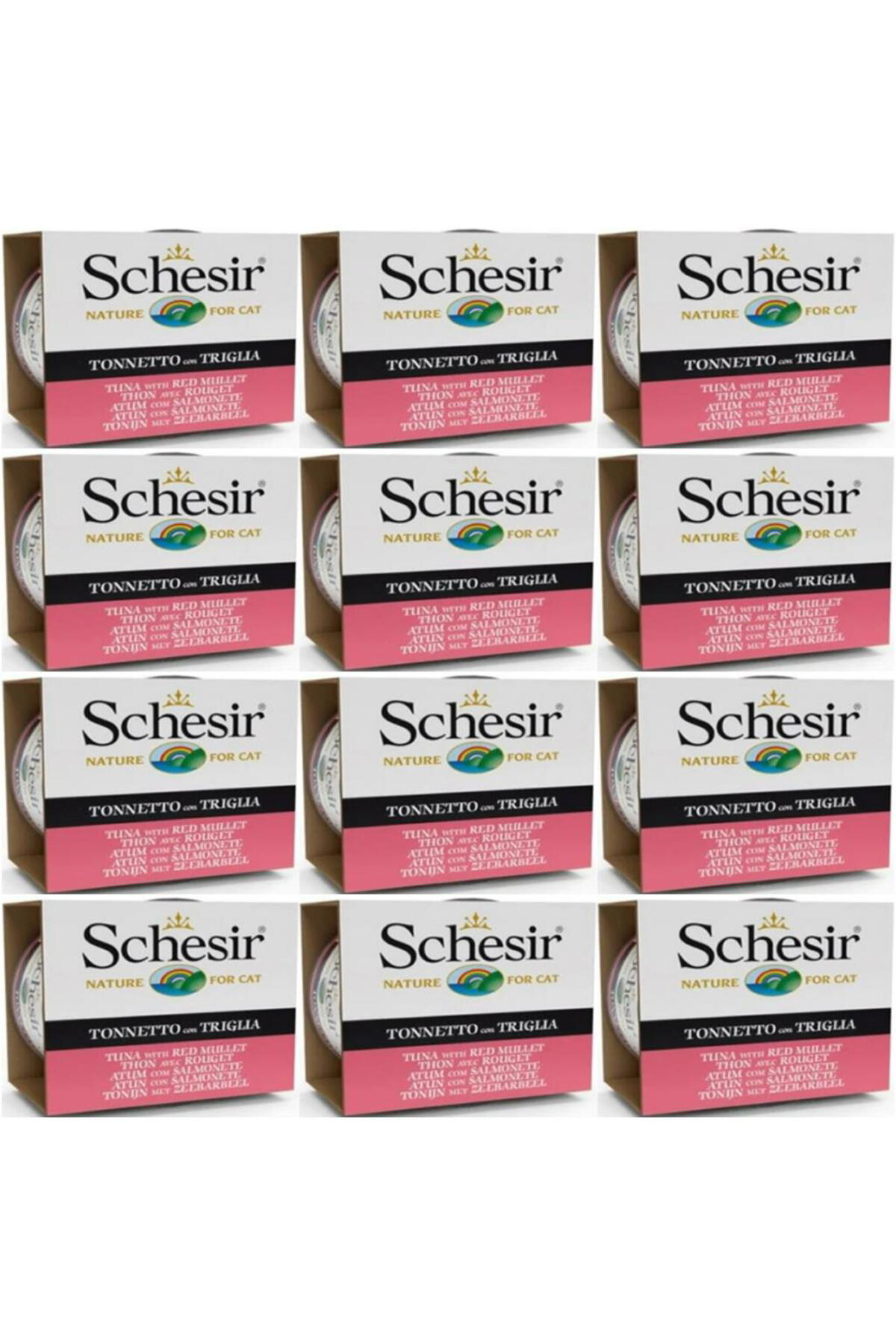 Ton Balığı Ve Barbunya Balıklı Jöleli Kedi Konservesi 85 Gr *12 A