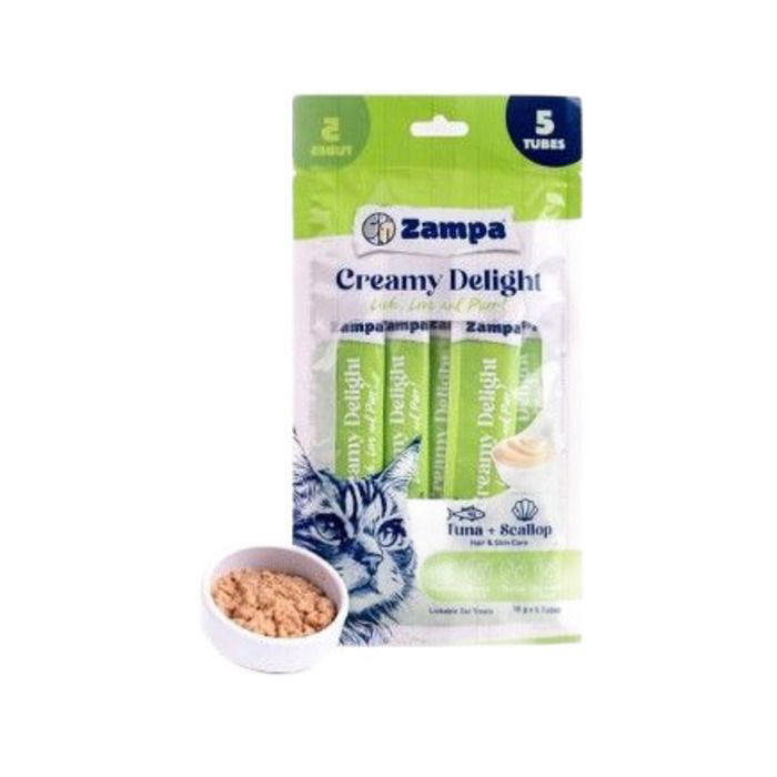 Zampa Ton Balıklı Deniz Taraklı Krema 5X16 Gr