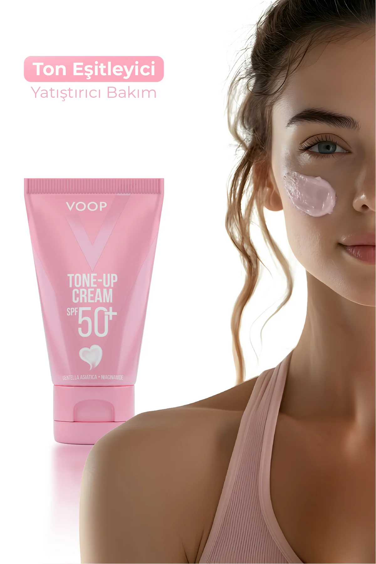 Tone-Up Güneş Kremi SPF 50+ | Cilt Tonu Eşitleyici Güneş Koruyucu Tone-Up Güneş Kremi SPF 50+ | Cilt Tonu Eşitleyici Güneş Koruyucu