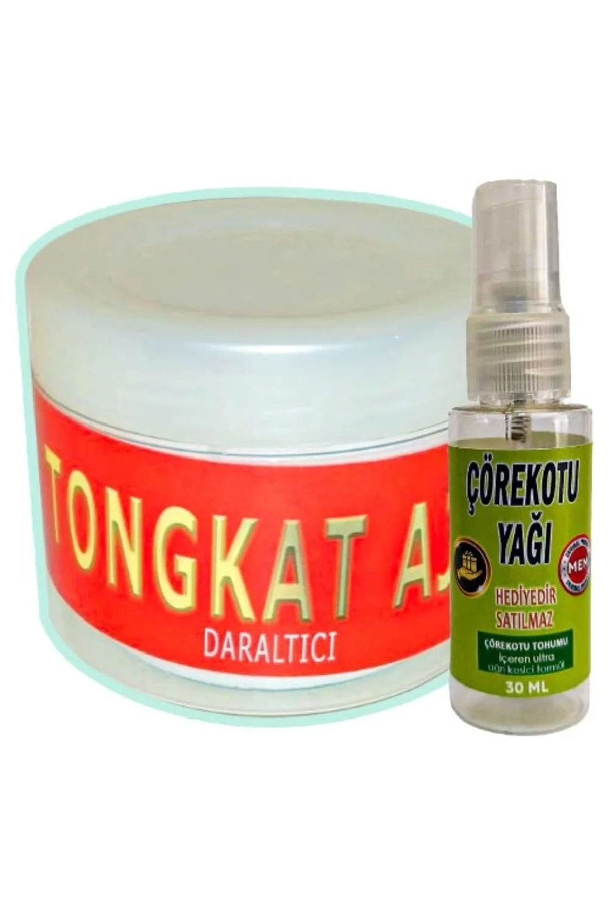 Tongkat Ajimat Madura 100 ml Krem + 30 ml Çörek Otu Yağı | Eşsiz Şifa