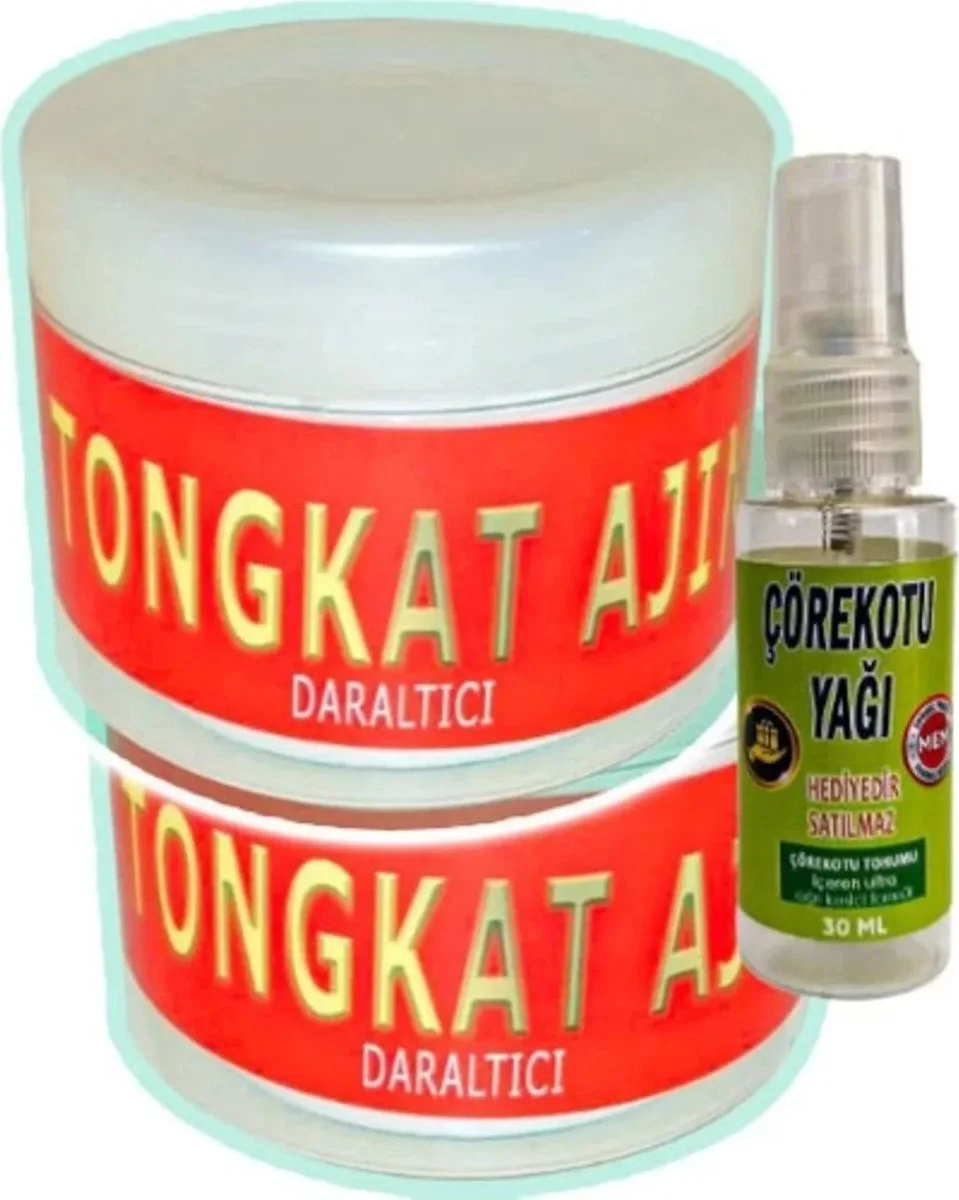 Tongkat Ajimat Madura 2AD Wagına Kremi 100 ml + 30 ml Çörek Otu Yağı Hediye