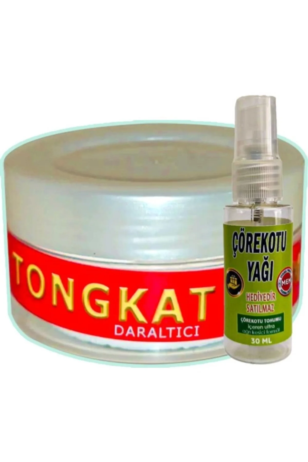 Tongkat Ajimat Şekilleme Kremi 50ml + 30ml Çörek Otu Yağı - Vücut Şekillendirici