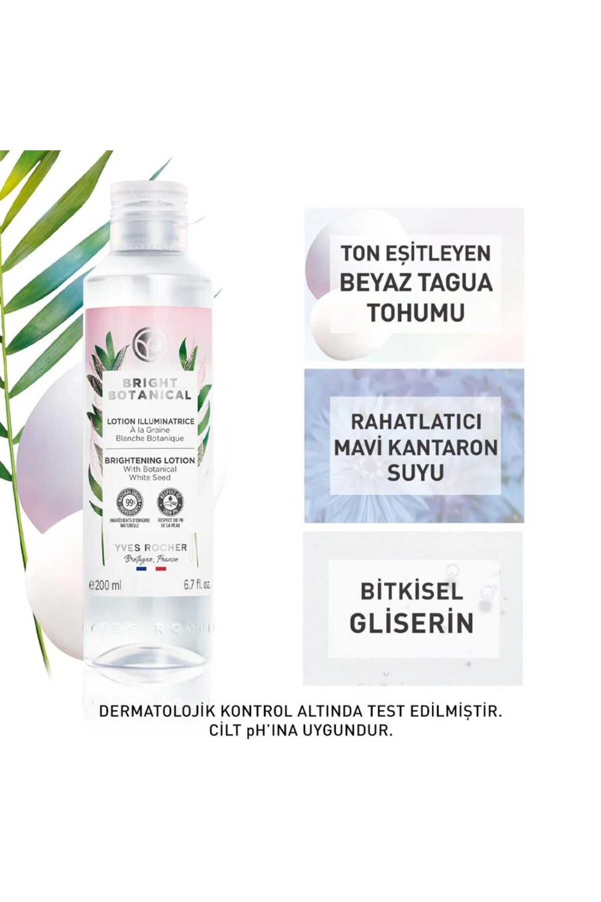 Tonik - Leke ve Kırışık Karşıtı Bitkisel Kompleks Bakım / Bright 