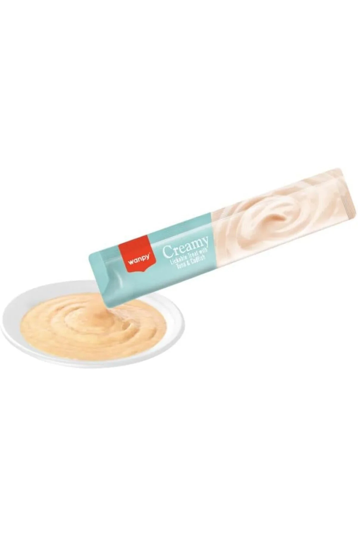 Ton&Morina Balıklı Krema Kedi Ödülü 25x14 G