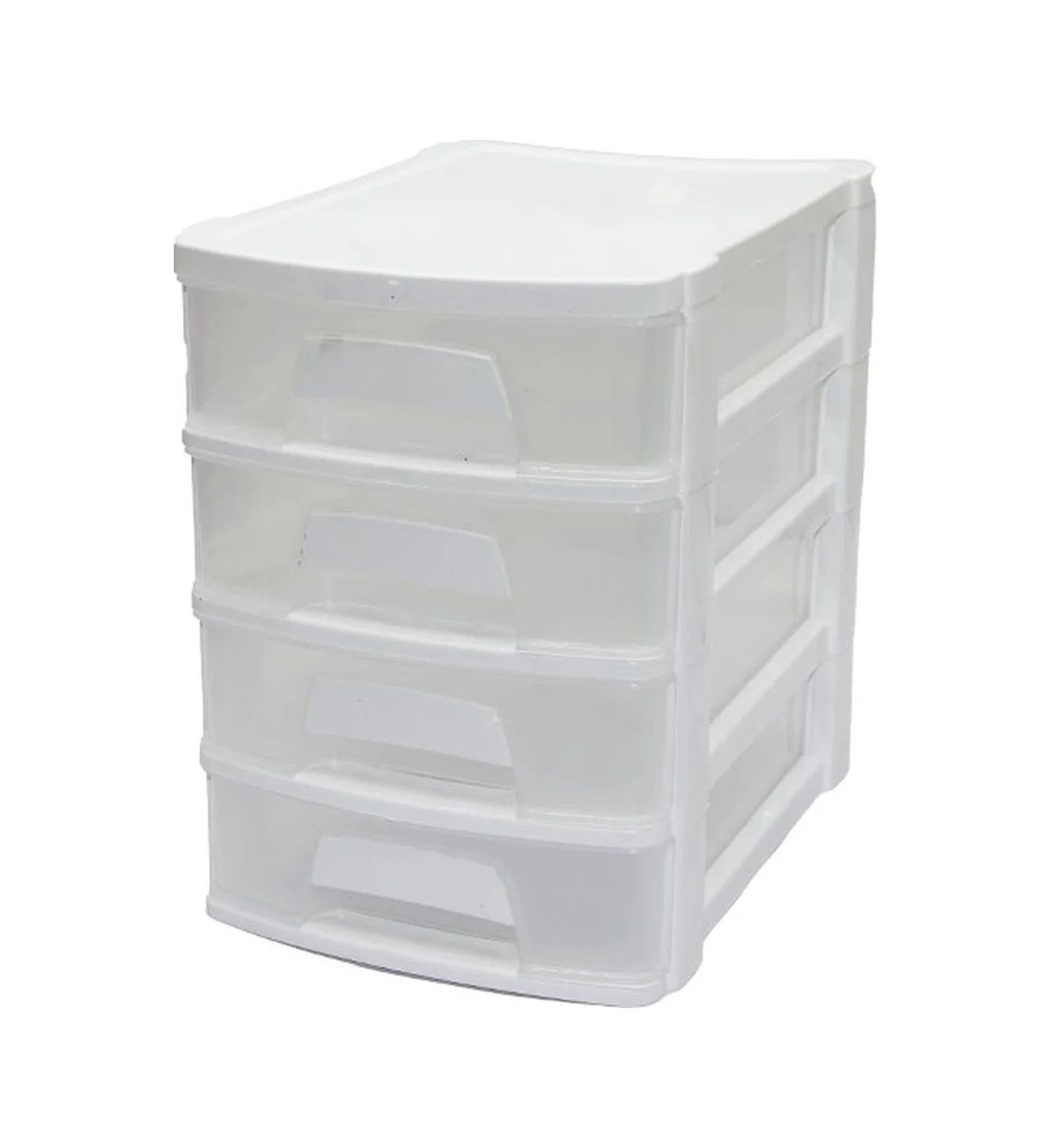 Tonton - No:2 Çekmece 4 Katlı 16.5x21.5x24cm Beyaz Veya Siyah Herhangi Bir Renk Gönderilir 5224 Diğer