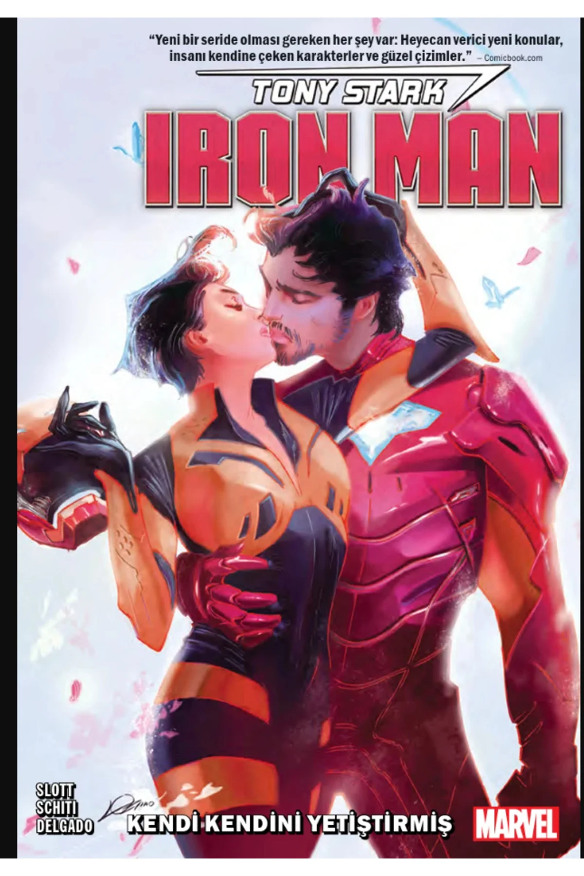 Tony Stark Iron Man 1 Kendi Kendini Yetiştirmiş B Kapak