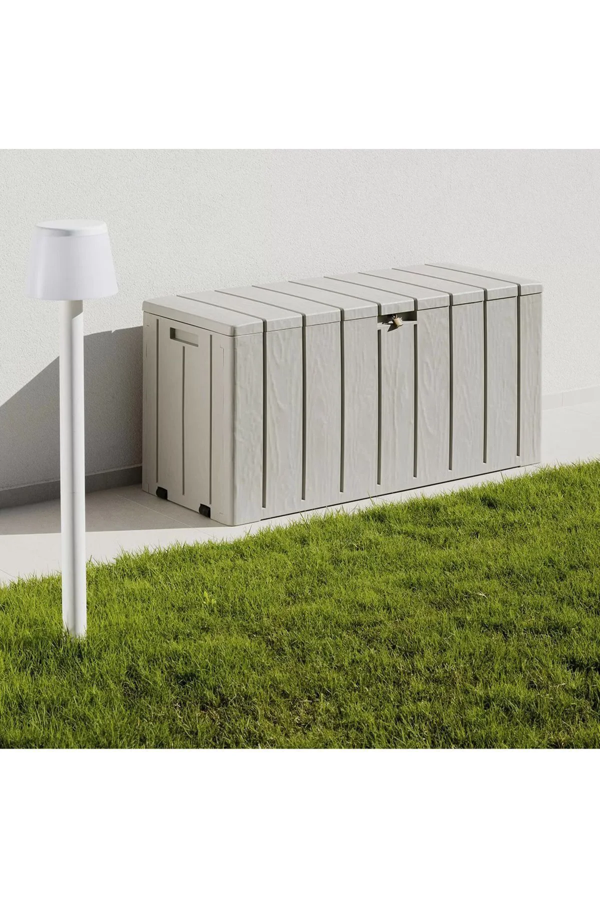 Toomax Multibox Bravo 270 Lt Gri – Dayanıklı, Tekerlekli Saklama Sandığı