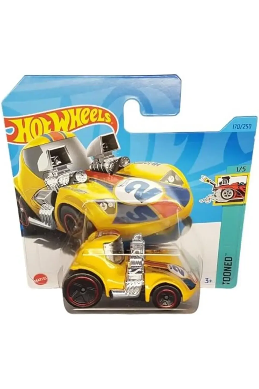 - Tooned - Tooned 1/5 - HKJ84 - Short Card - sarı - 2023-1:64 118