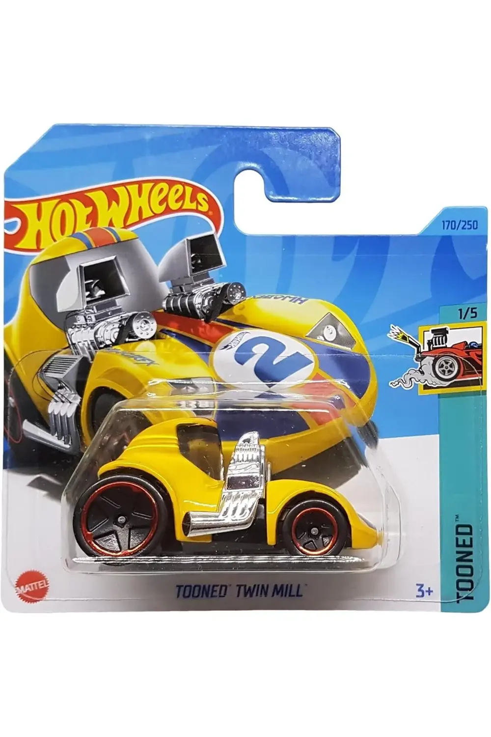 - Tooned - Tooned 1/5 - HKJ84 - Short Card - sarı - 2023-1:64 118