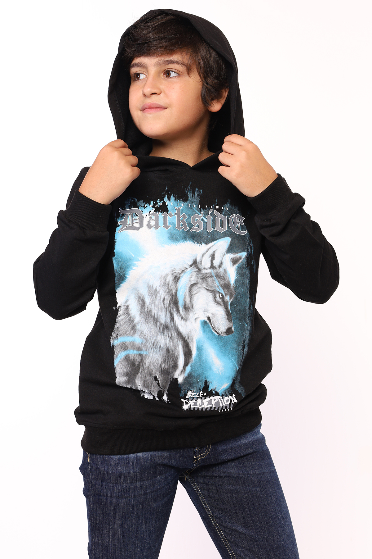 Toontoy Erkek Çocuk Baskılı Sweatshirt