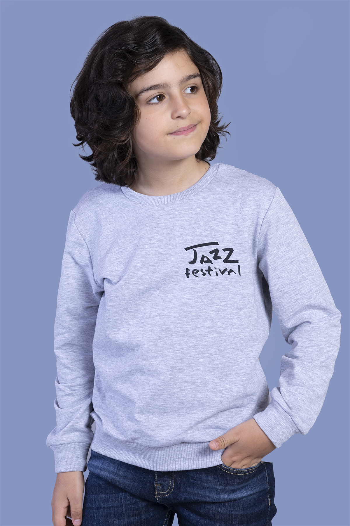 Toontoy Erkek Çocuk  Tazz Baskılı Sweatshirt