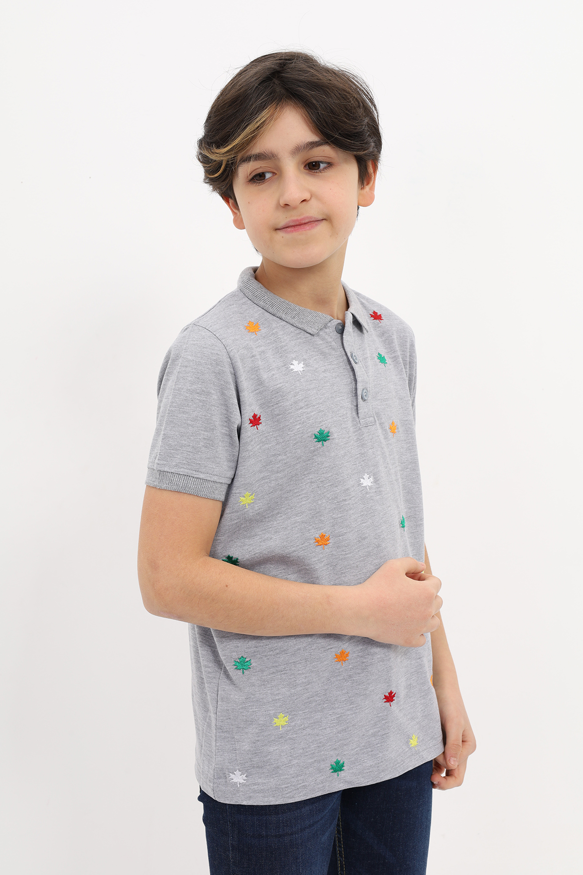Toontoy Erkek Çocuk Nakışlı Tişört