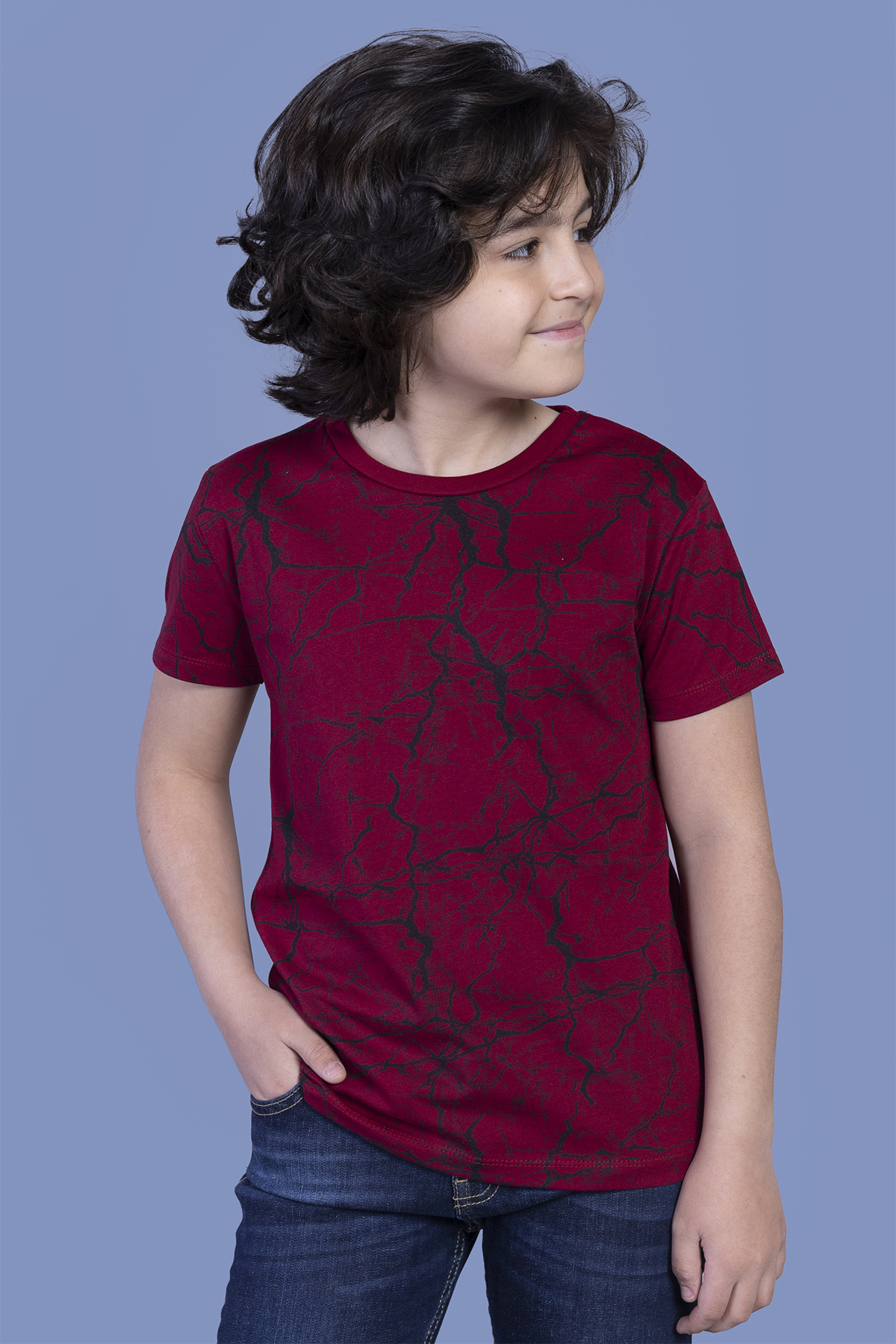Toontoy Erkek Çocuk Fashion Baskılı Tişört