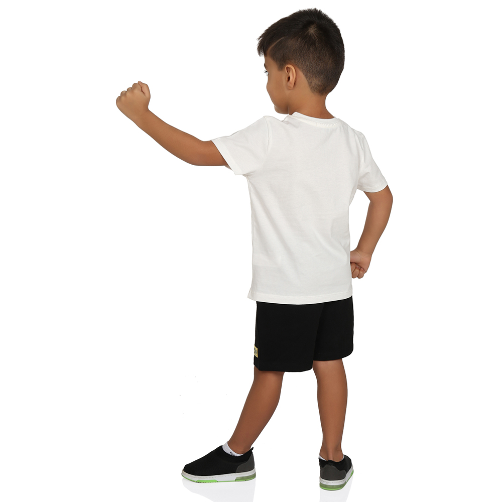 Toontoy  Erkek Çocuk Hollo Baskılı Şortlu Takım