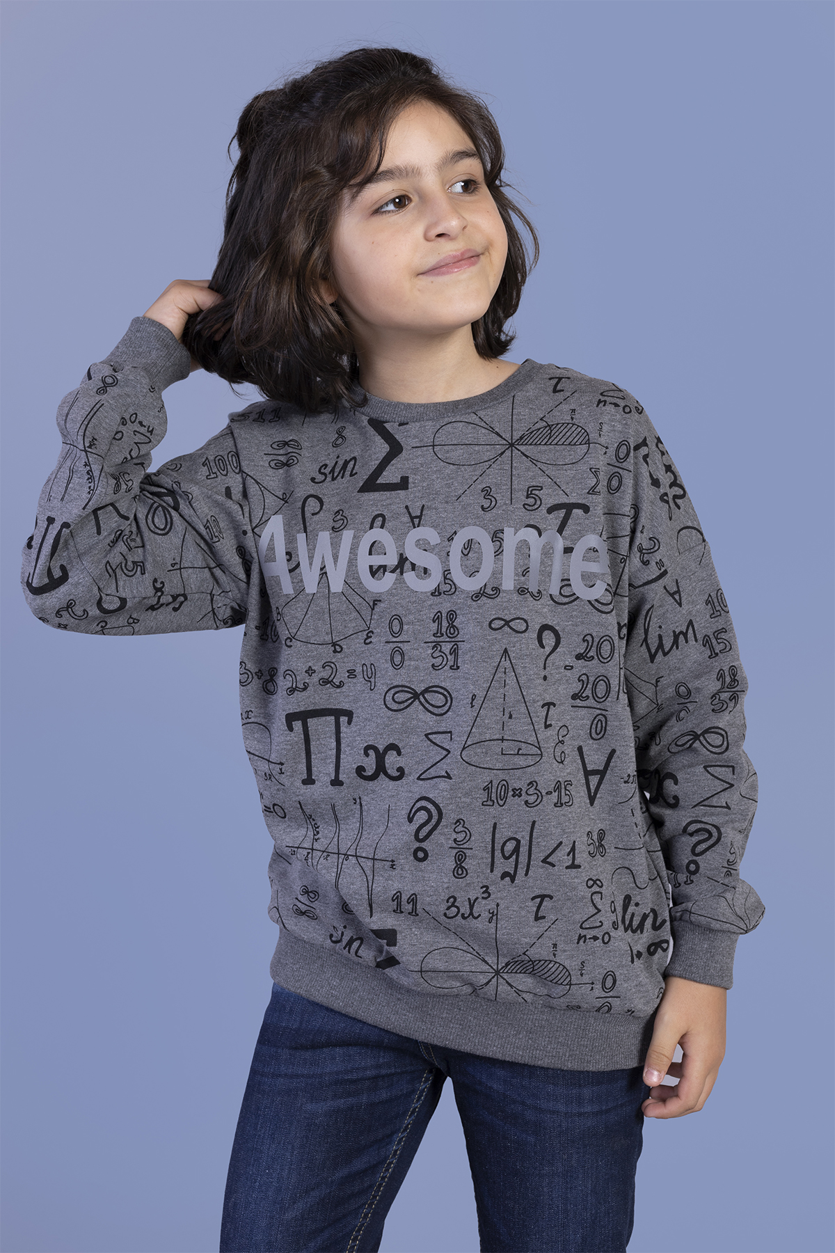 Toontoy Erkek Çocuk Baskılı Sweatshirt