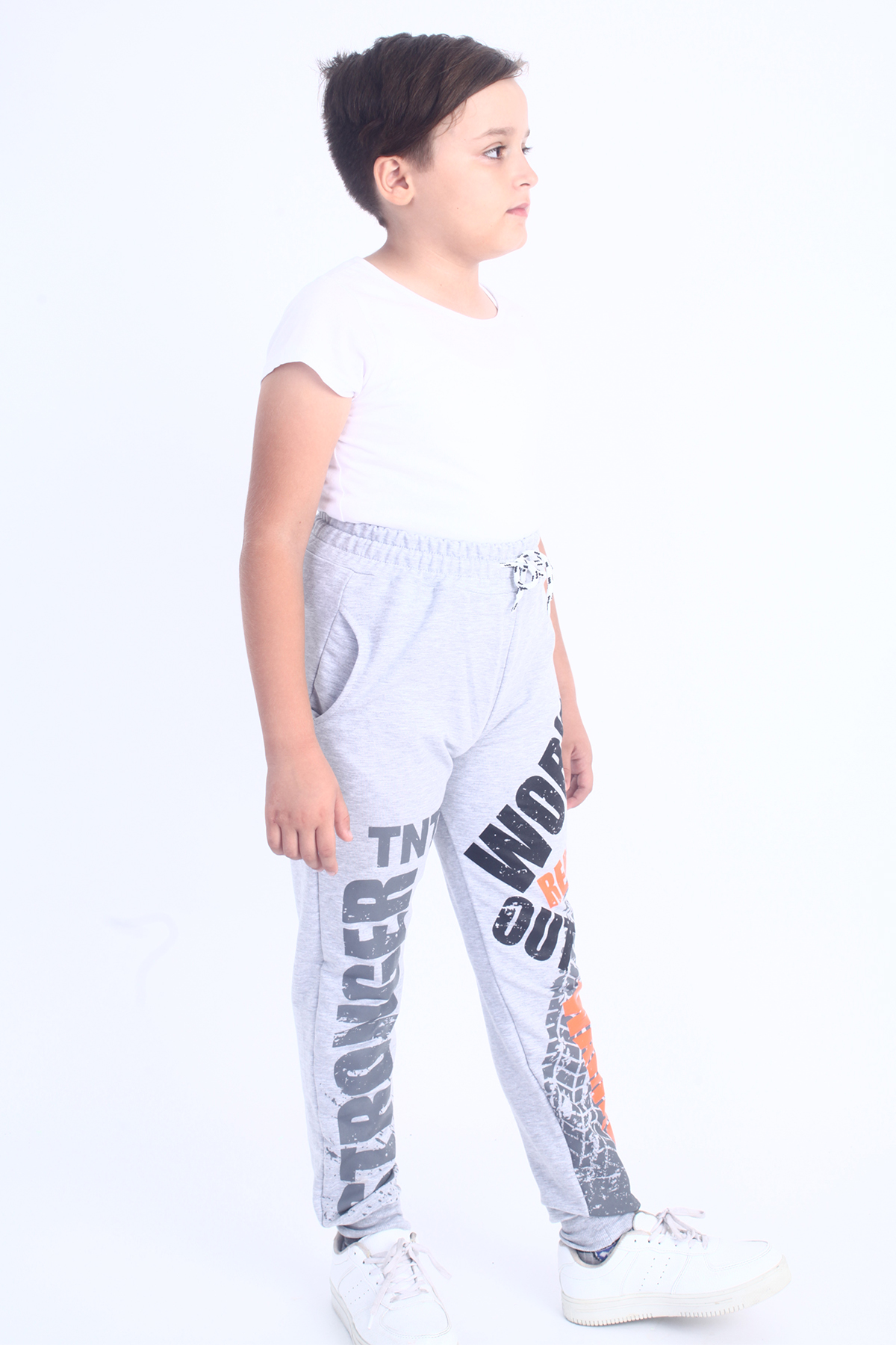 Toontoy Erkek Çocuk Stronger Tnty Baskılı Eşofman Alt