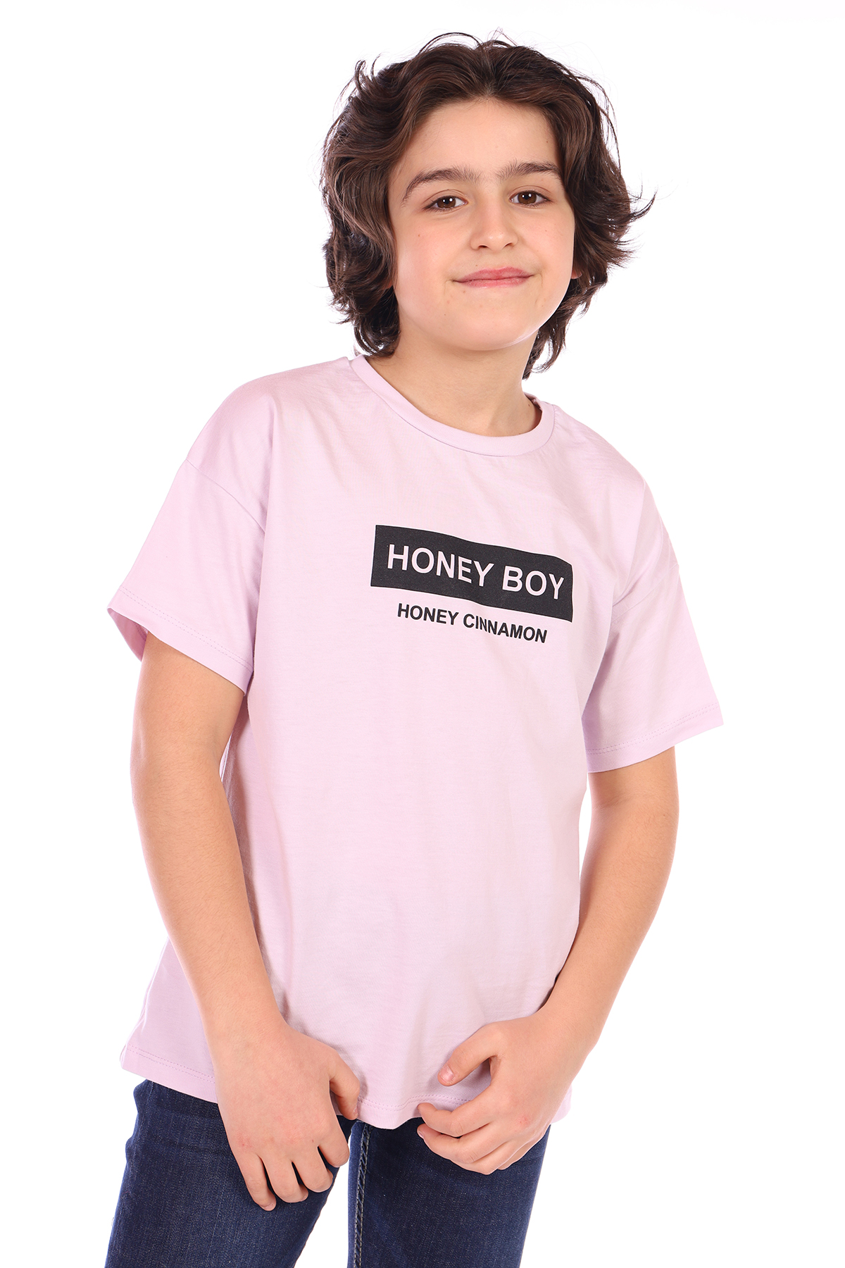 Toontoy Erkek Çocuk Honey Boy Baskılı Tişört