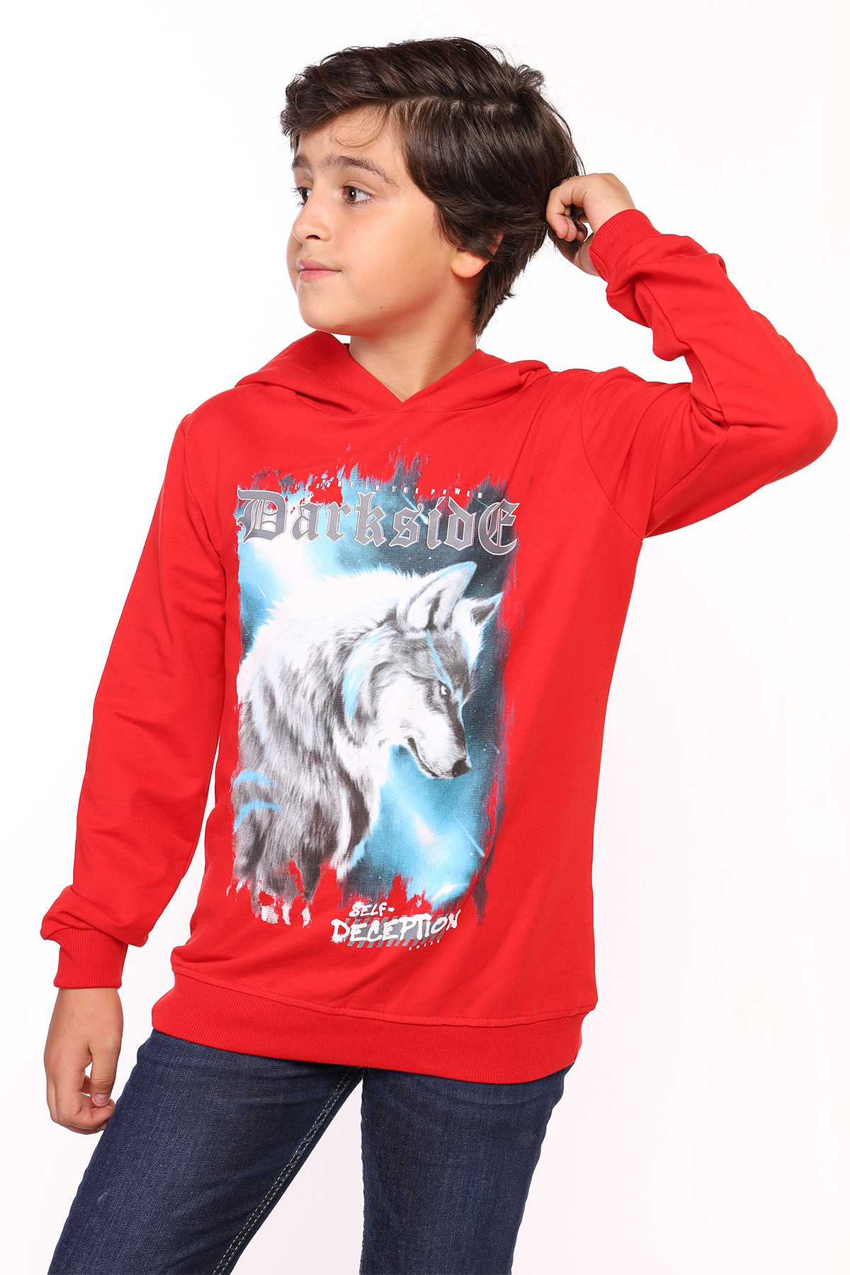 Toontoy Erkek Çocuk Baskılı Sweatshirt