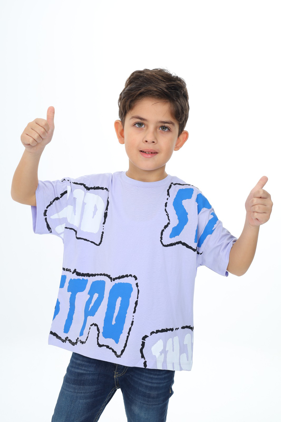 Toontoy Erkek Çocuk  Stpo Baskılı Tişört