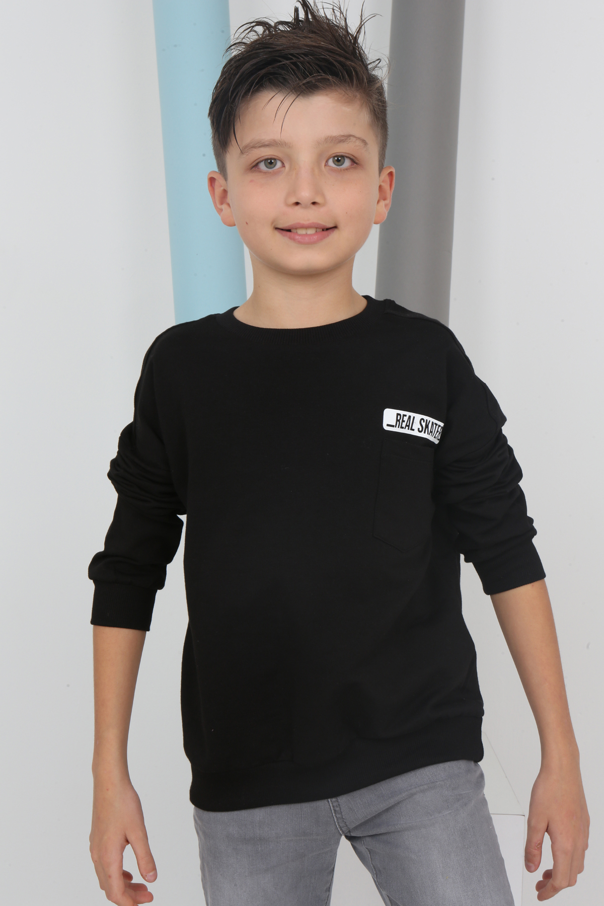 Toontoy Erkek Çocuk Baskılı Sweatshirt