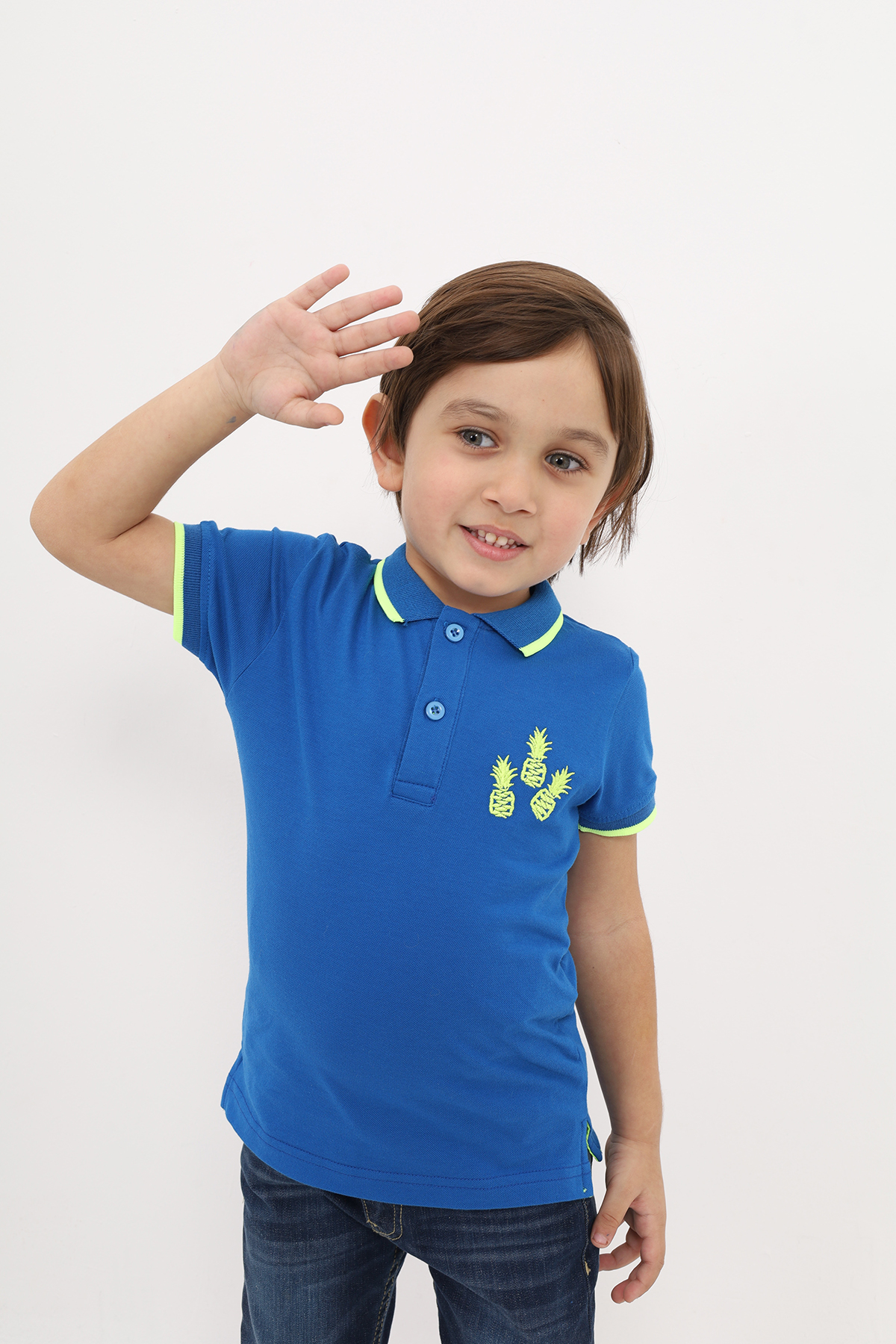 Toontoy Erkek Çocuk Nakışlı Tişört