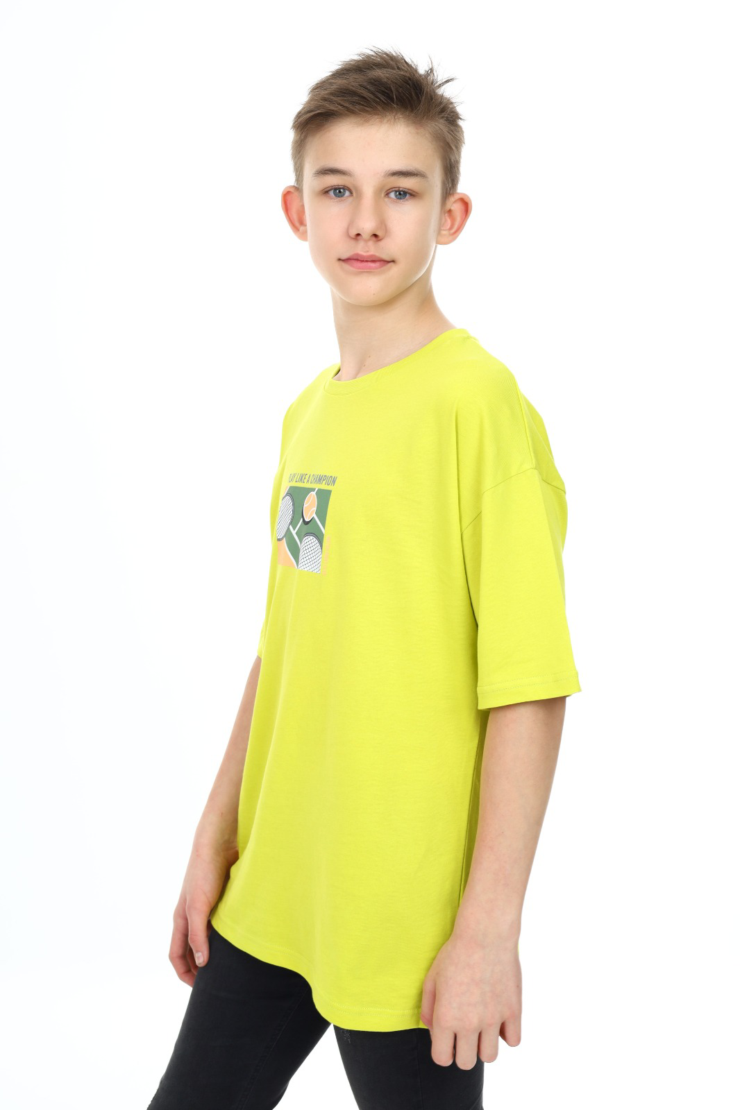 Toontoy Erkek Çocuk Play Like Baskılı Tişört