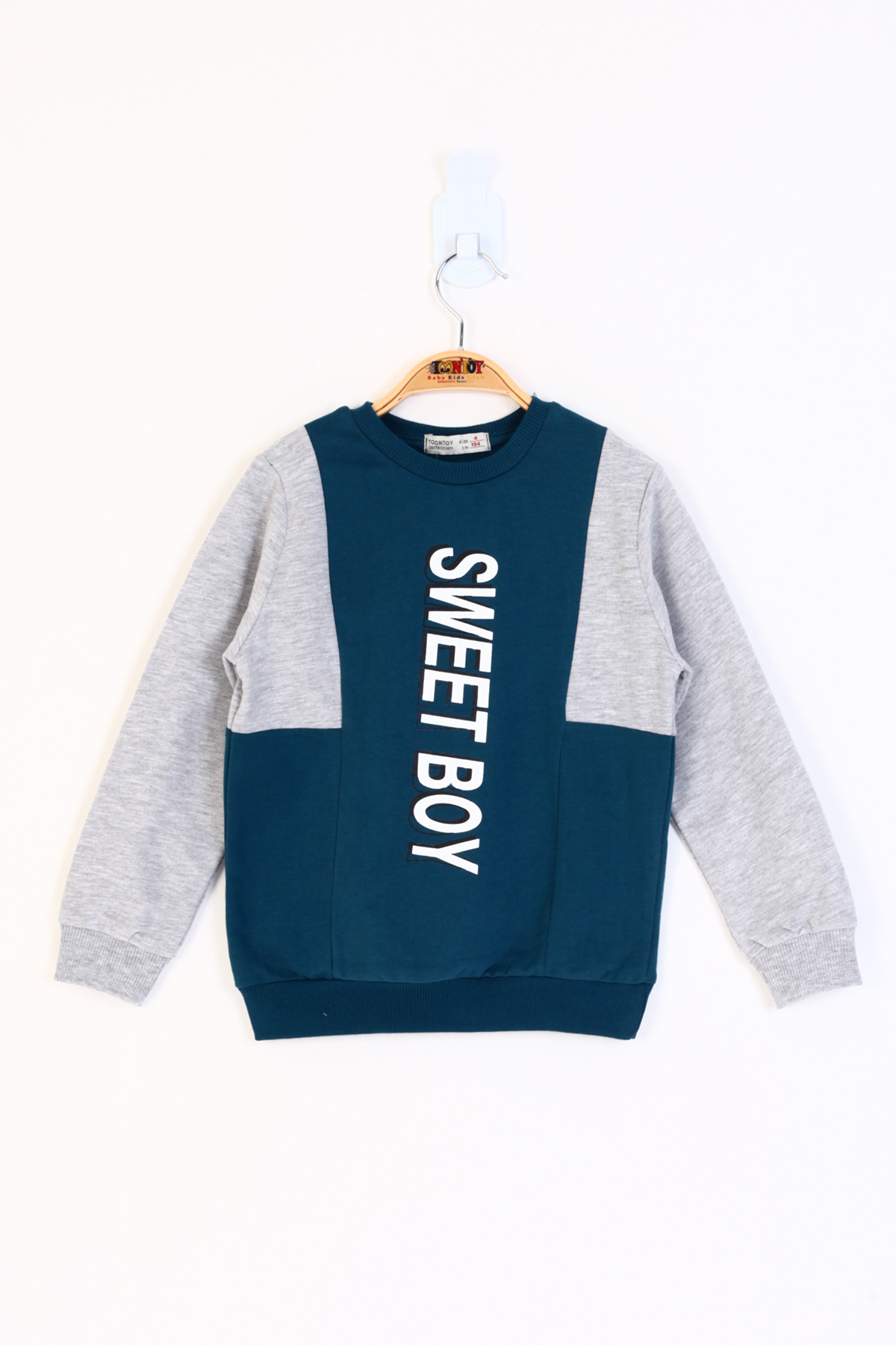 Toontoy Erkek Çocuk Sweet Boy Baskılı Sweatshirt