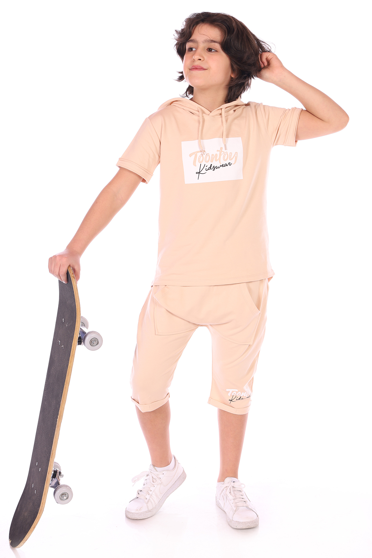 Toontoy Erkek Çocuk Toontoy Kids Wear Baskılı BermudaTakım