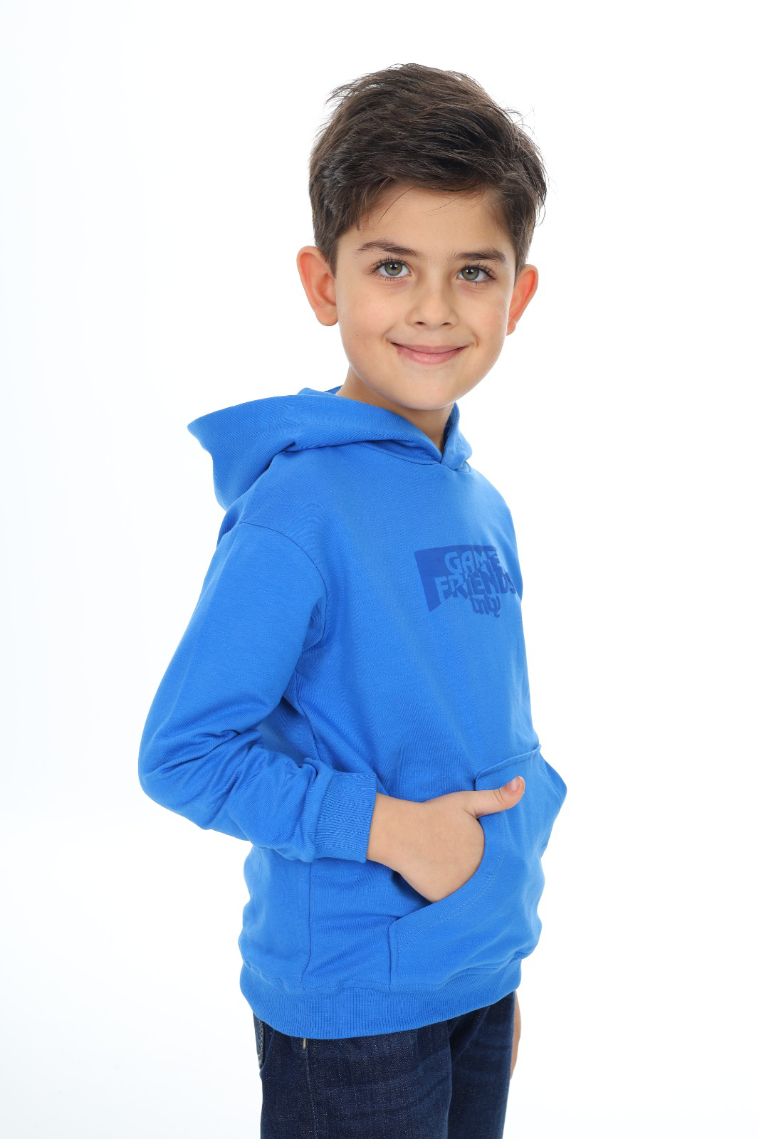 Toontoy Erkek Çocuk Baskılı Sweatshirt