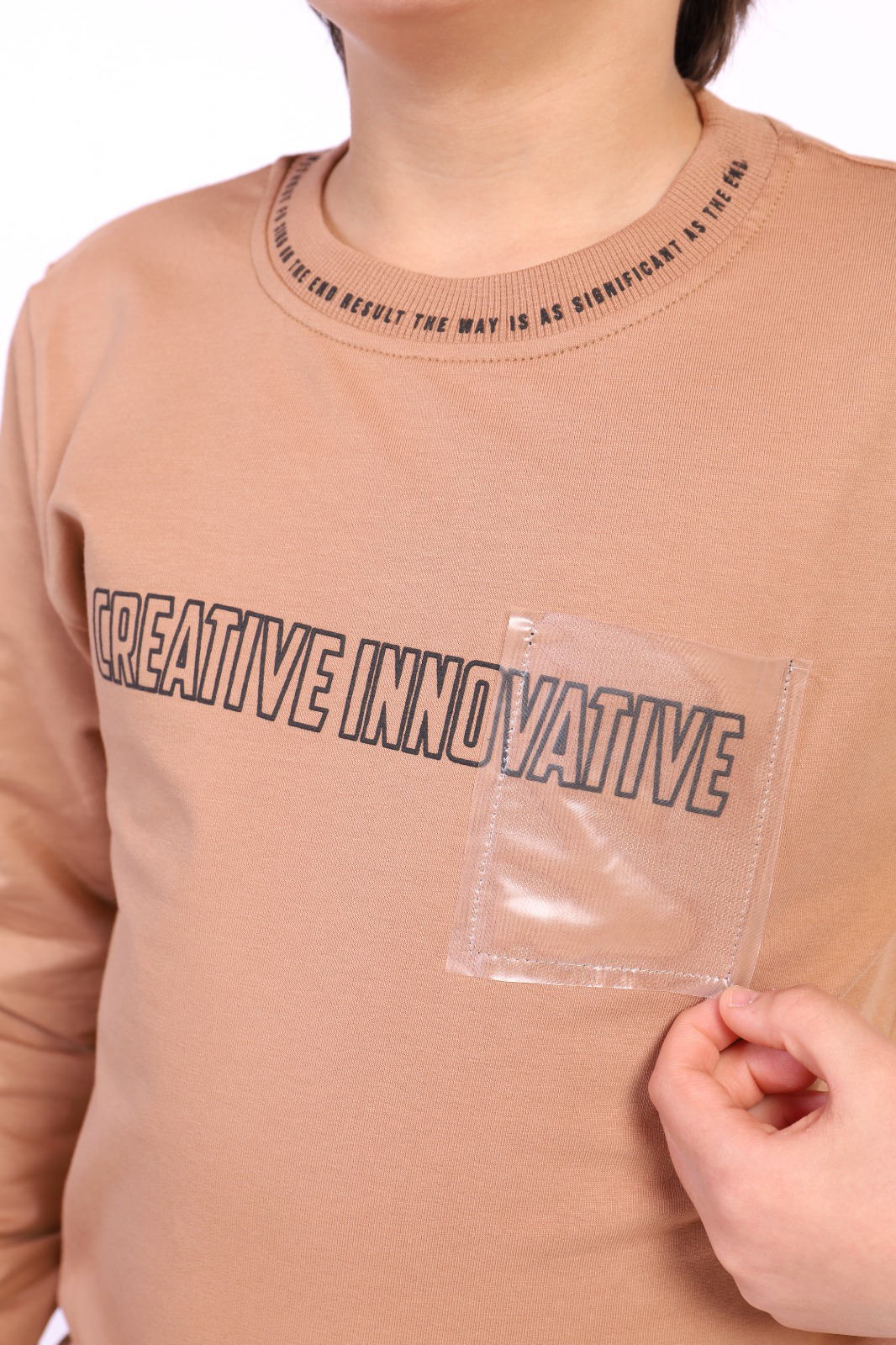 Toontoy Erkek Çocuk Creatıve Innovatıve Baskılı Sweatshirt