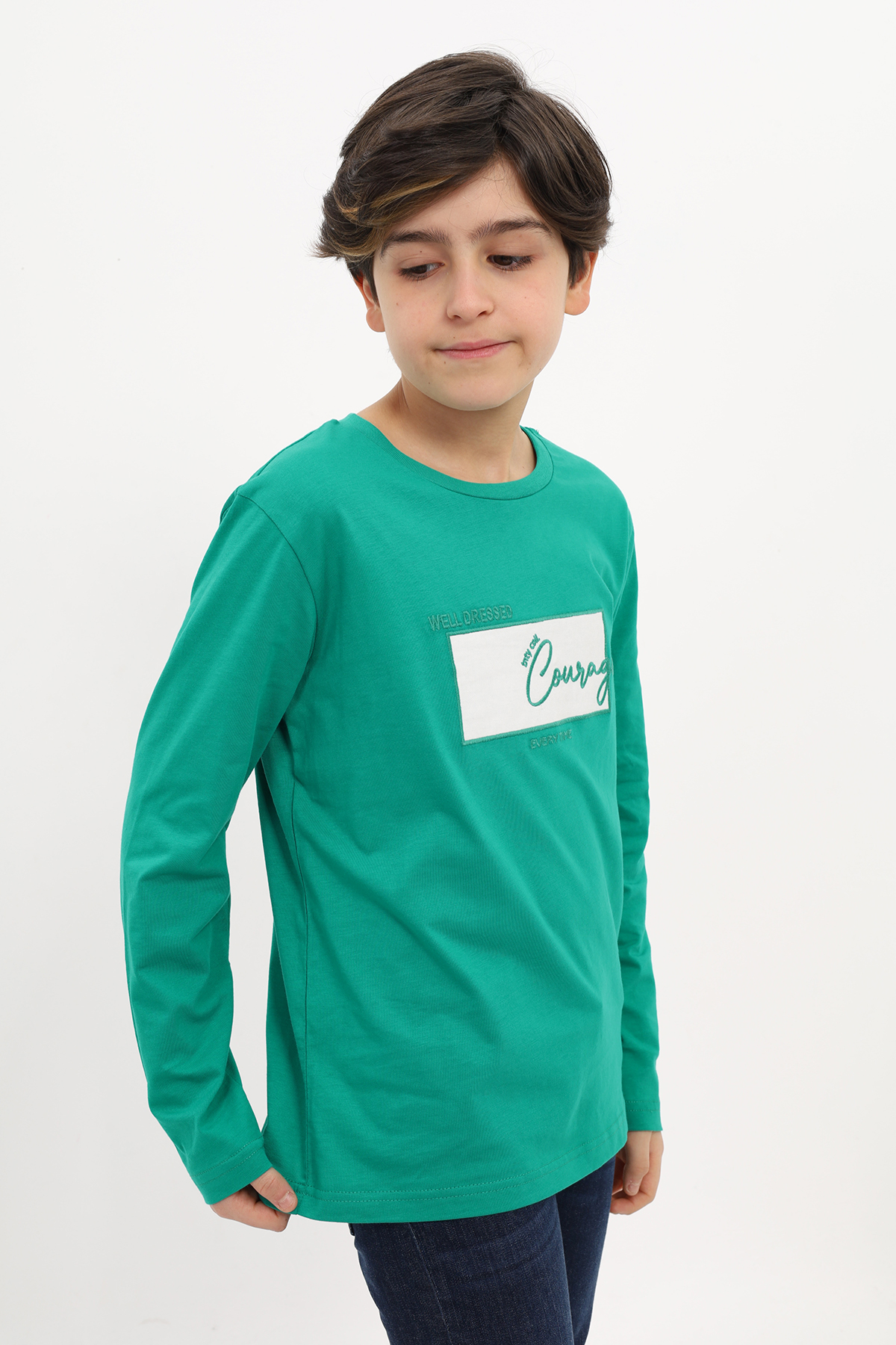 Toontoy Erkek Çocuk Nakışlı Tişört
