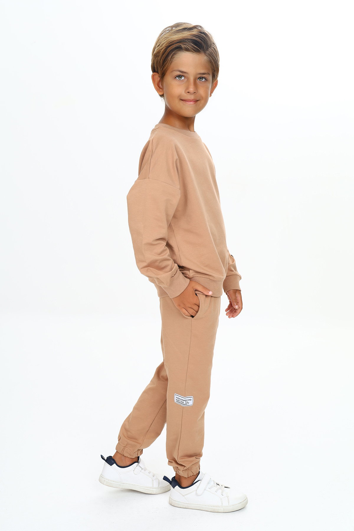 Toontoy Erkek Çocuk Armalı Eşofman Takım