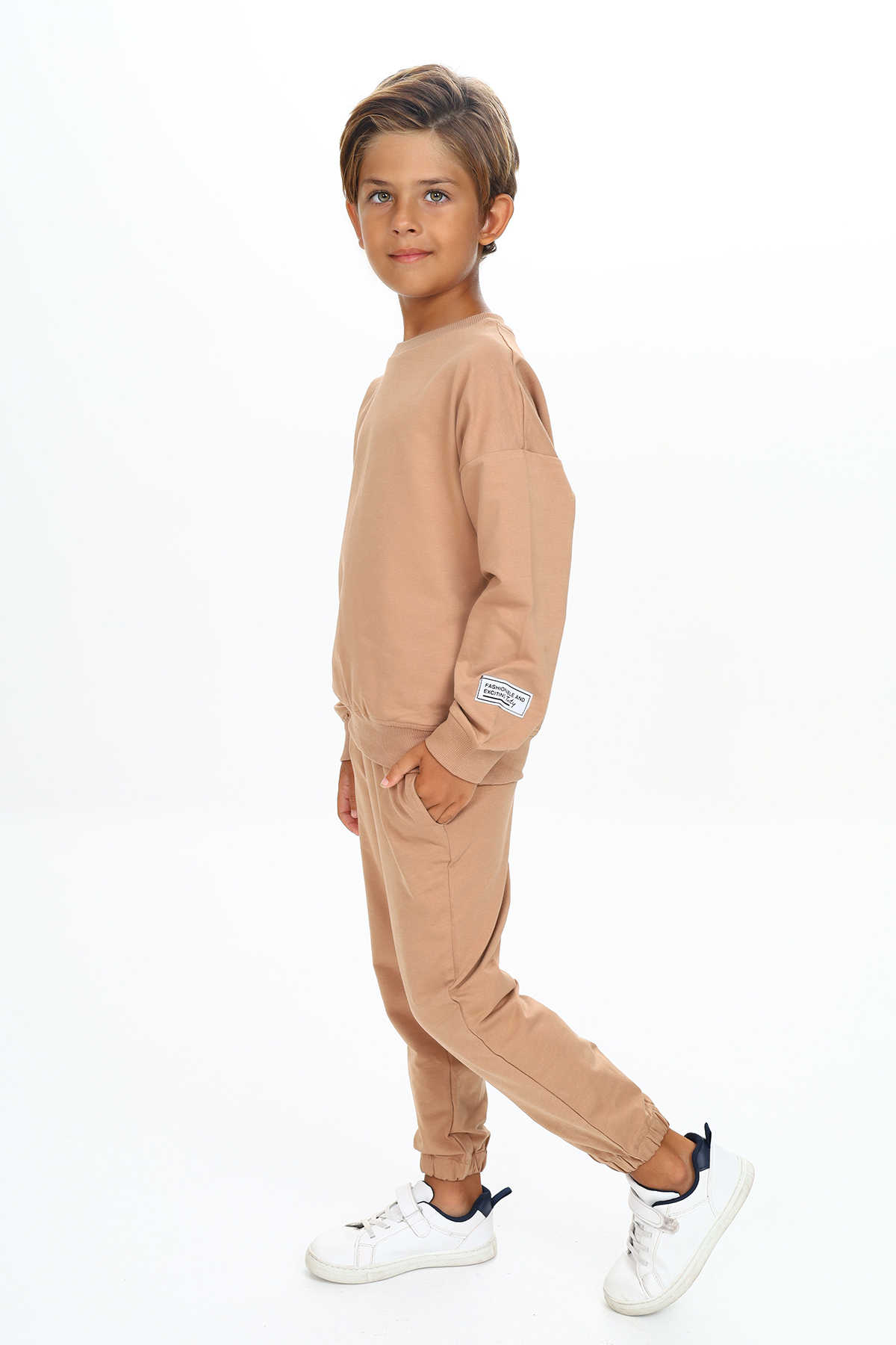 Toontoy Erkek Çocuk Armalı Eşofman Takım