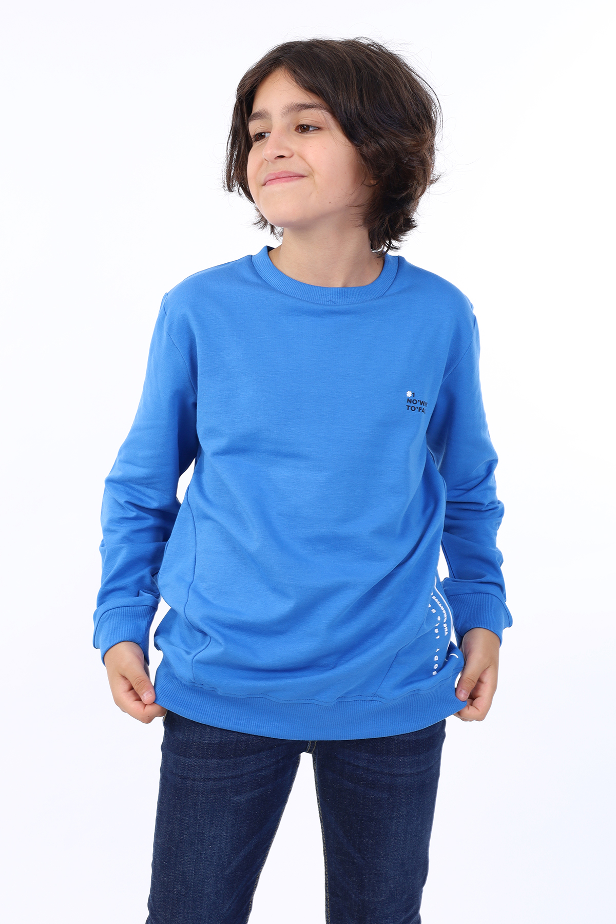 Toontoy Erkek Çocuk Baskılı Sweatshirt