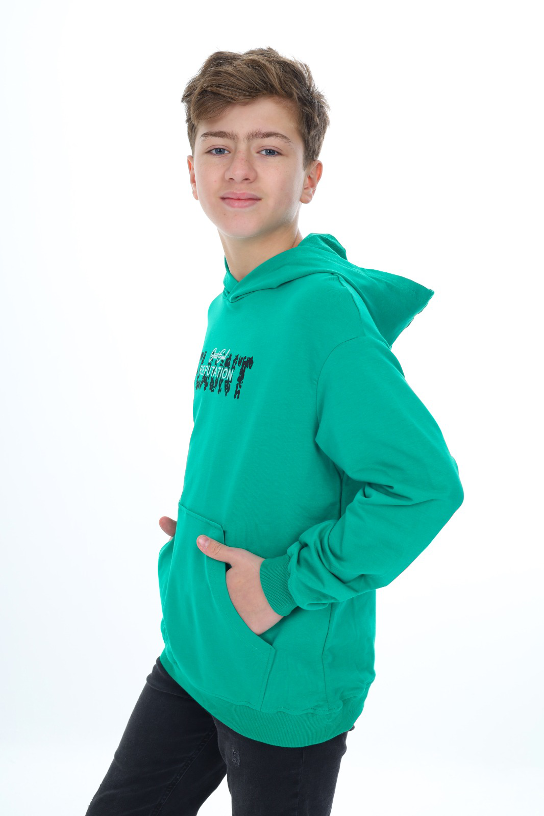 Toontoy Erkek Çocuk Flaunt  Baskılı Sweatshirt