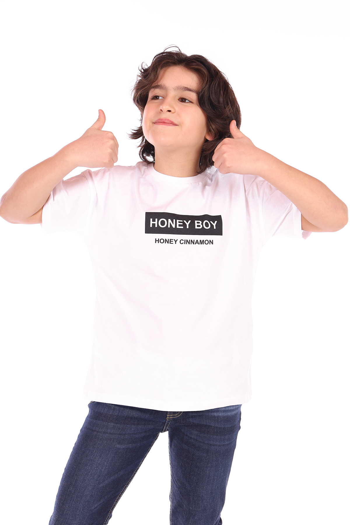 Toontoy Erkek Çocuk Honey Boy Baskılı Tişört