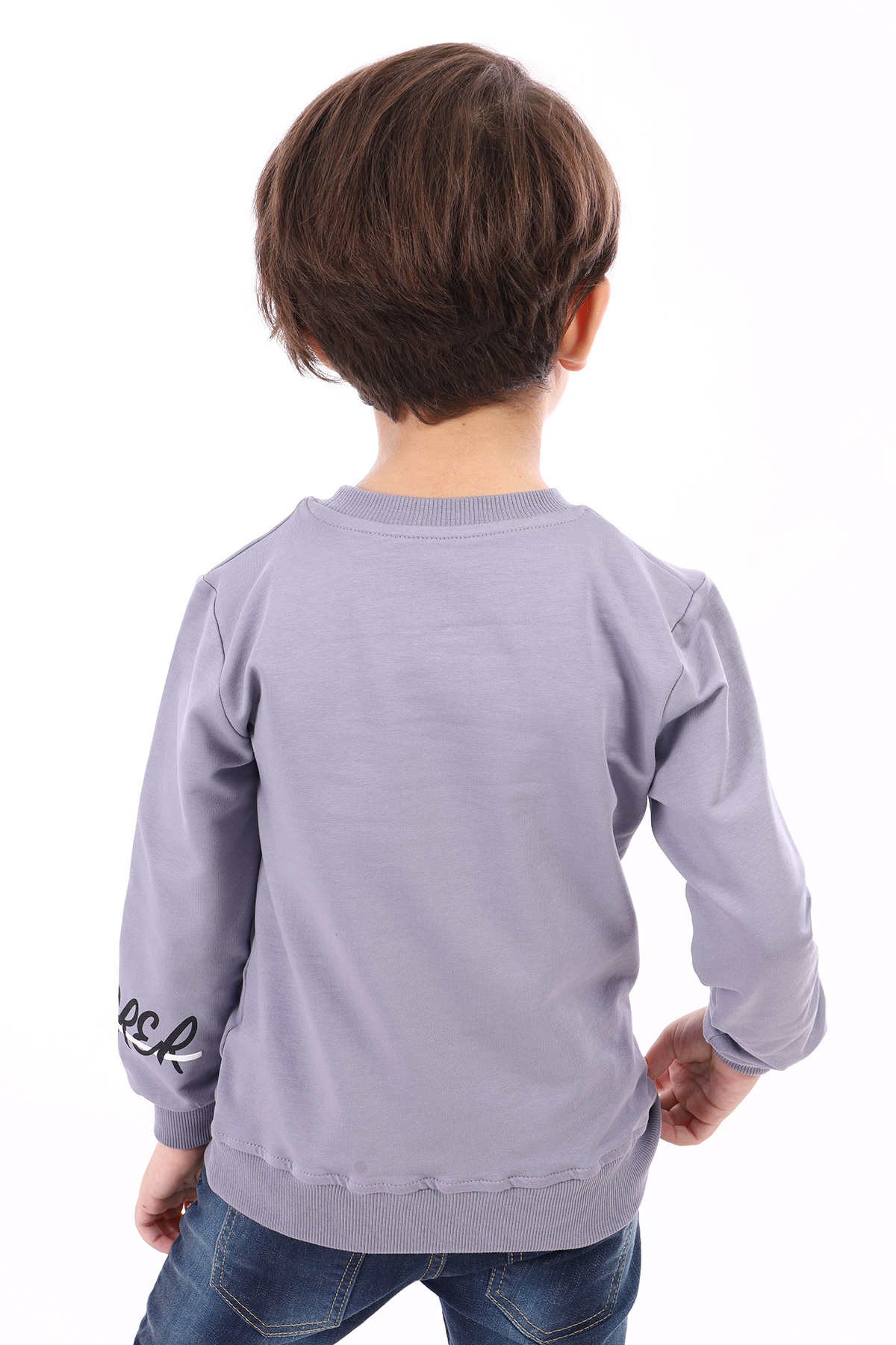 Toontoy Erkek Çocuk Football  Baskılı Sweatshirt