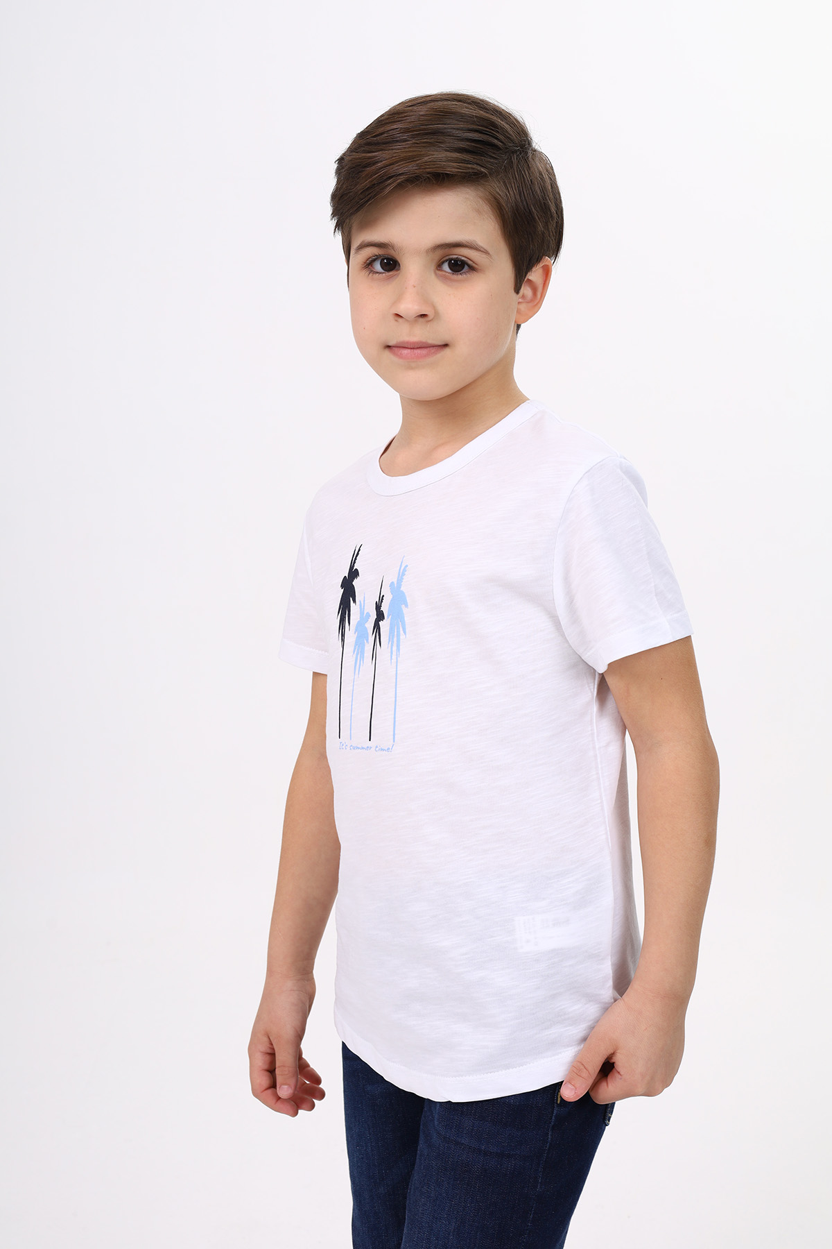 Toontoy Erkek Çocuk Baskılı Tişört