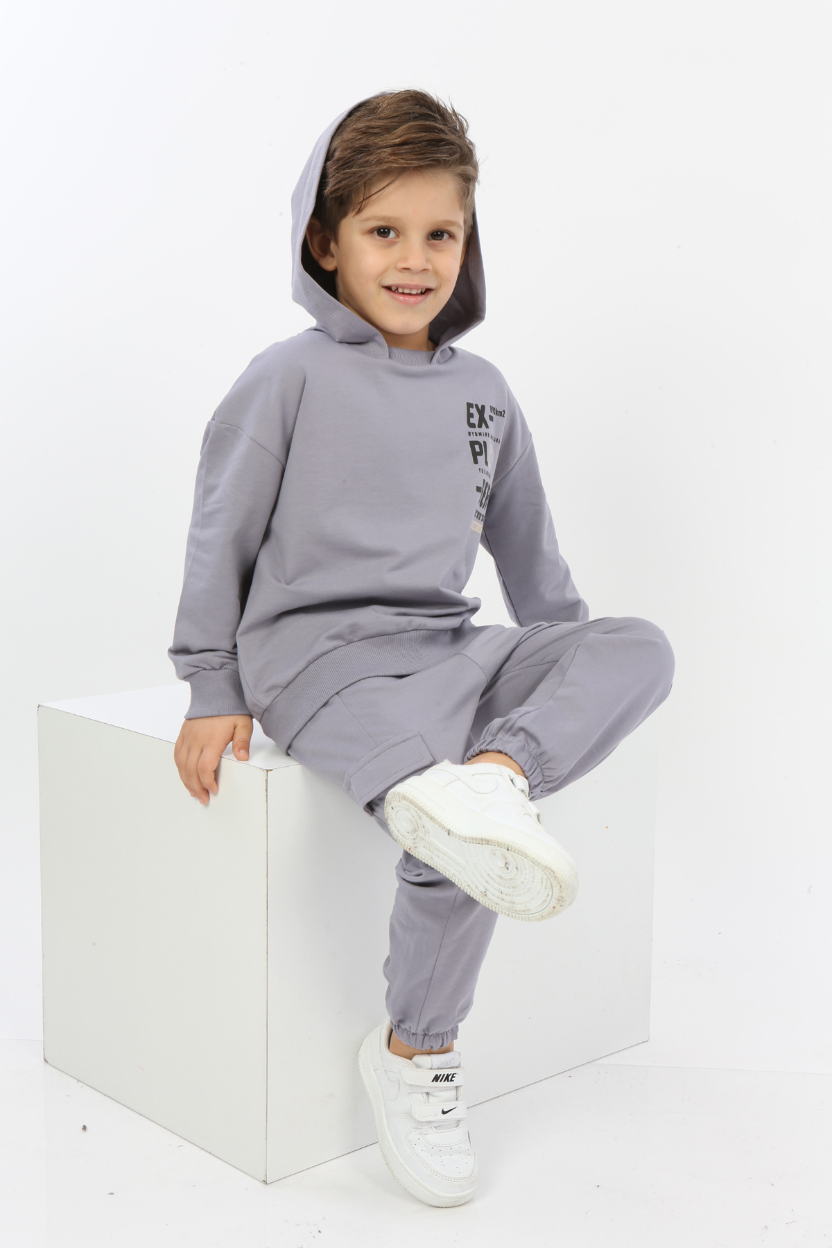Toontoy Erkek Çocuk ExPloRer Baskılı Eşofman Takım