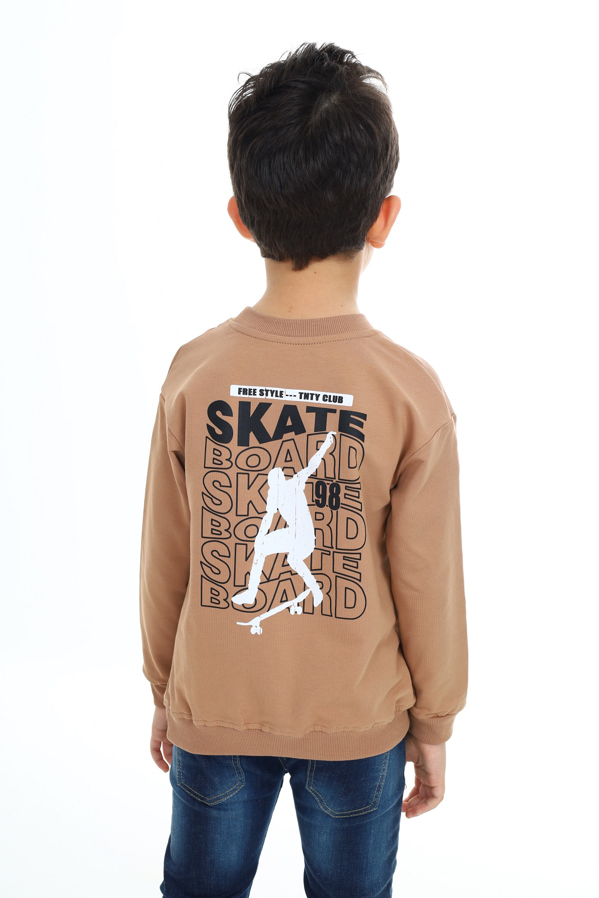 Toontoy Erkek Çocuk Baskılı Sweatshirt