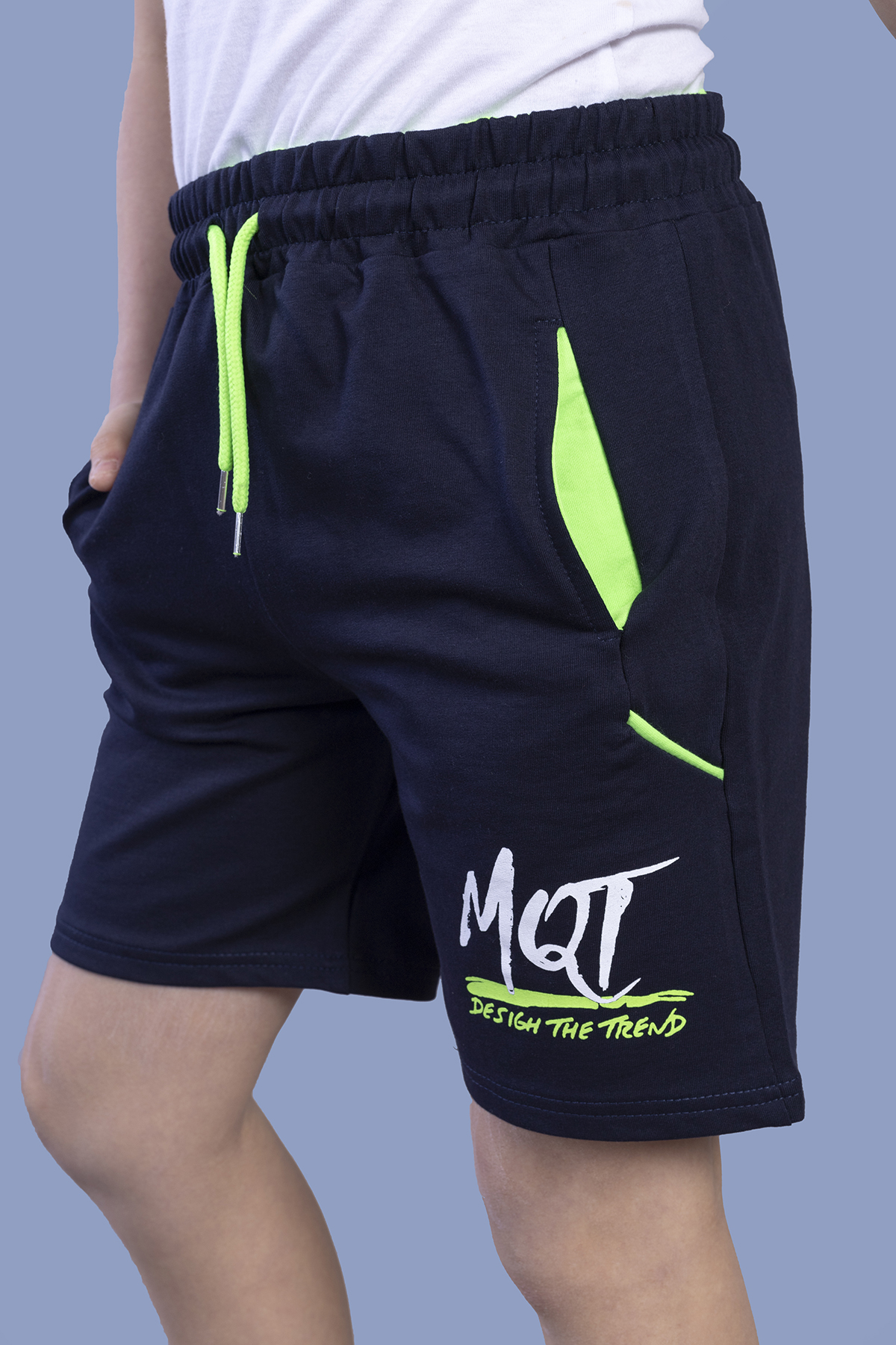 Toontoy  Erkek Çocuk Baskılı Garni Detaylı Şort