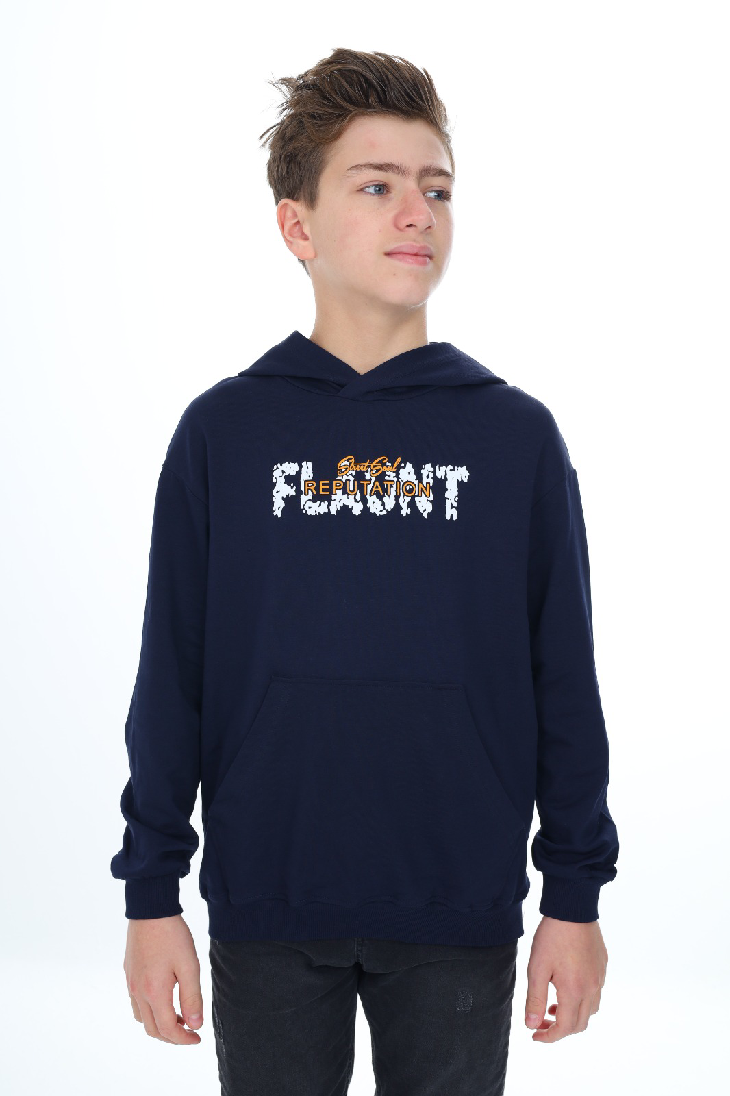 Toontoy Erkek Çocuk Flaunt  Baskılı Sweatshirt