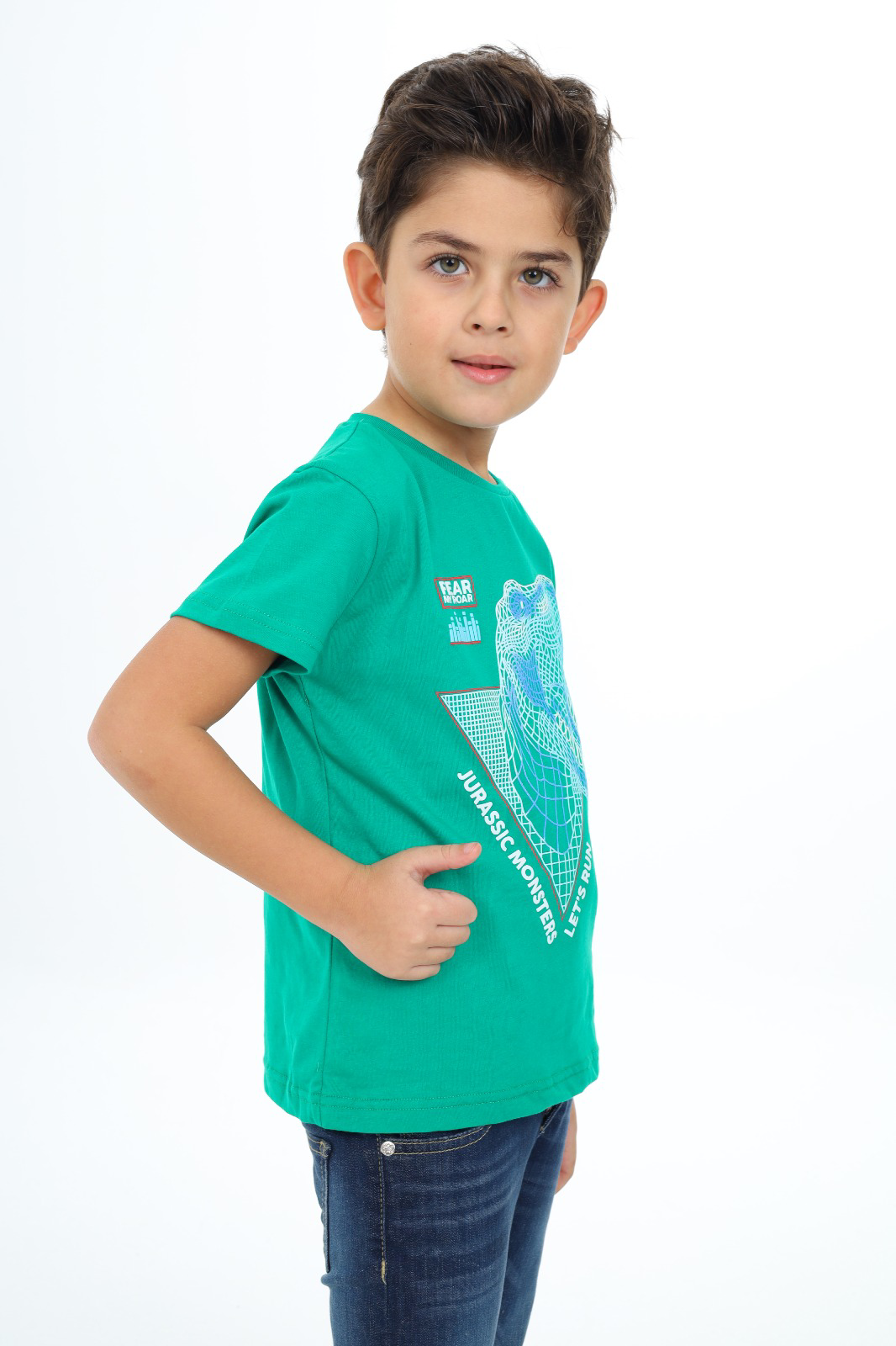 Toontoy Erkek Çocuk Baskılı Tişört