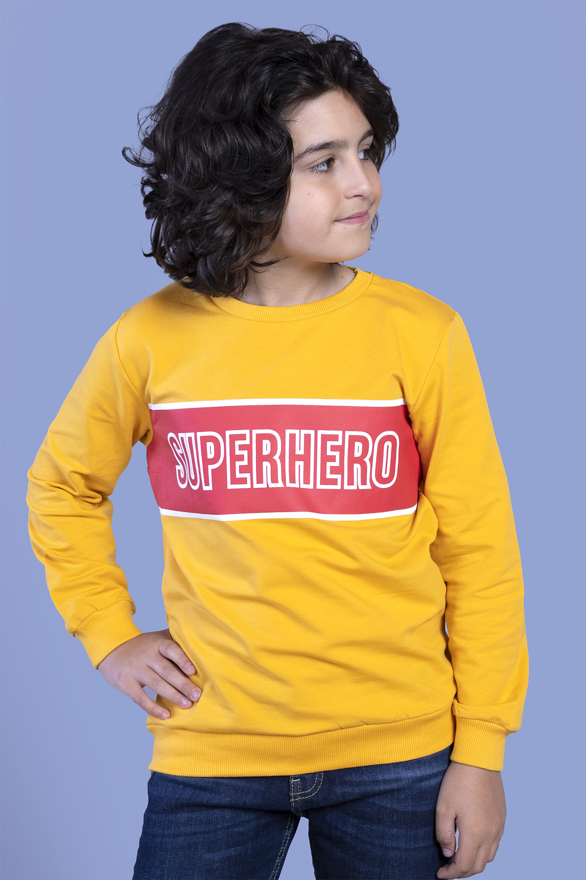 Toontoy Erkek Çocuk Baskılı Sweatshirt