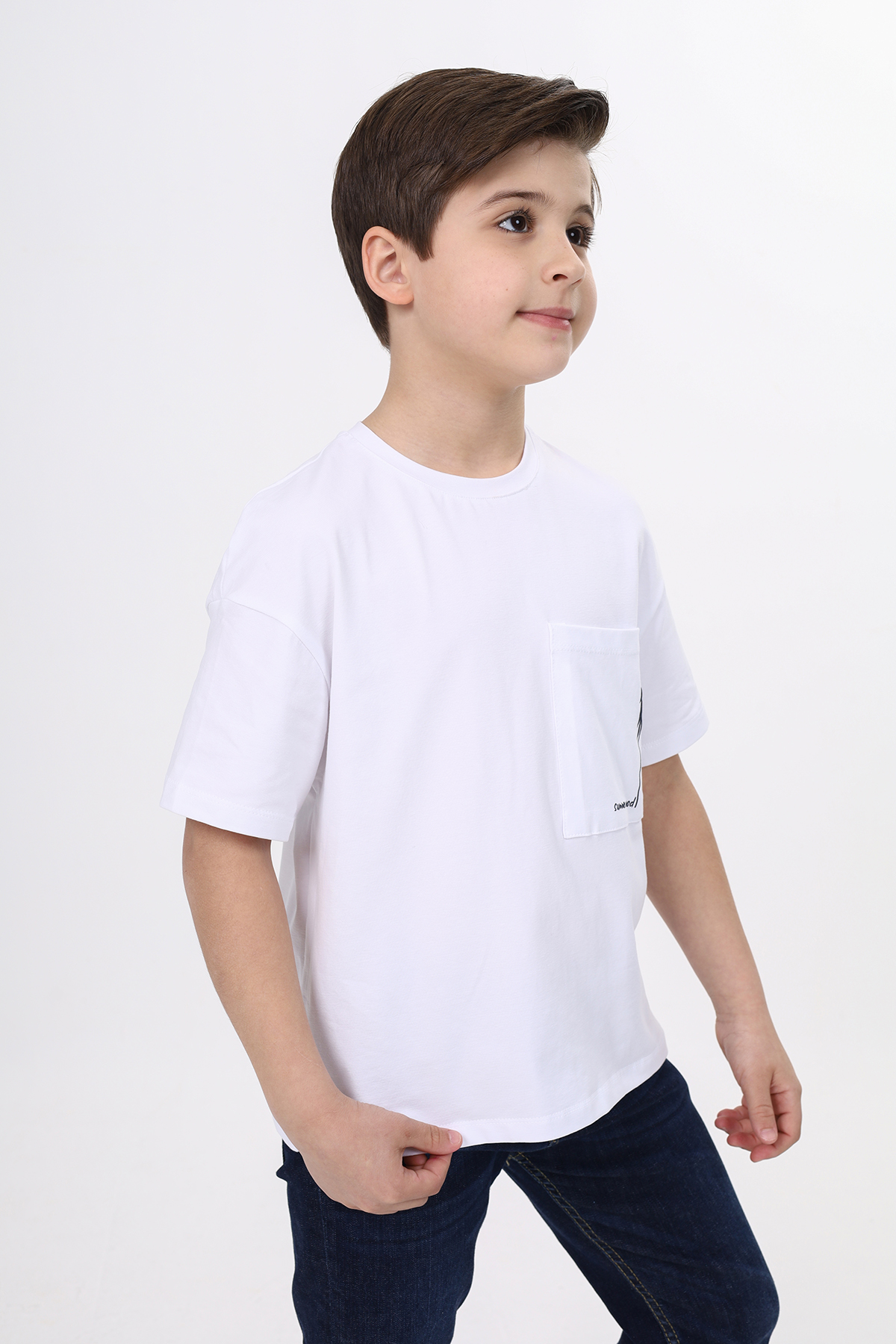 Toontoy Erkek Çocuk Baskılı Tişört