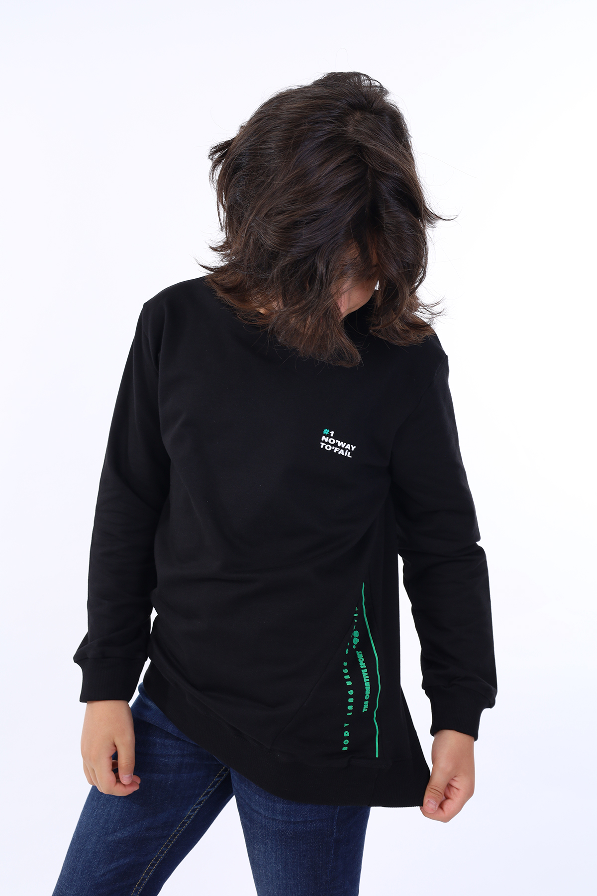 Toontoy Erkek Çocuk Baskılı Sweatshirt